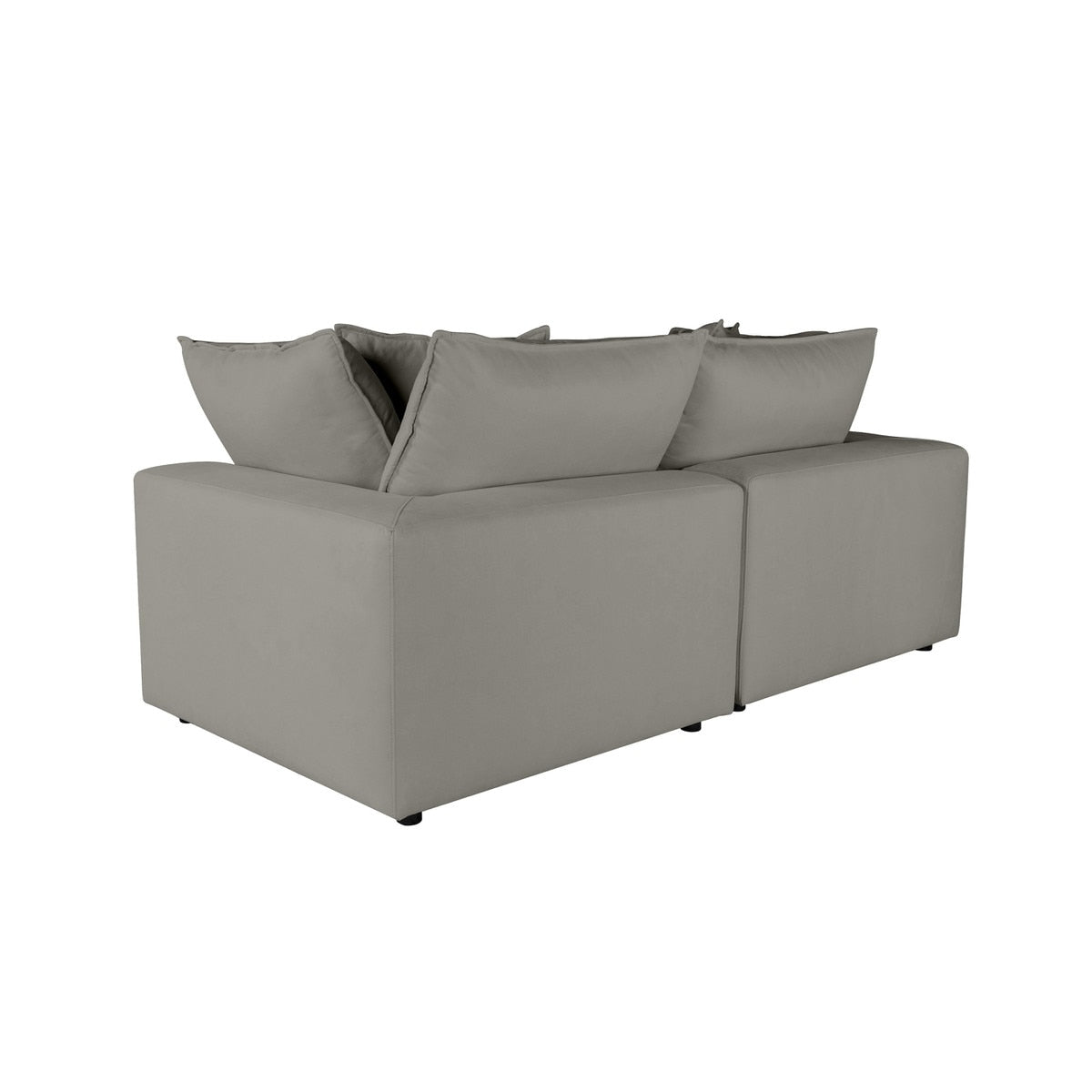 Canapé modulable en tissu Cali Performance