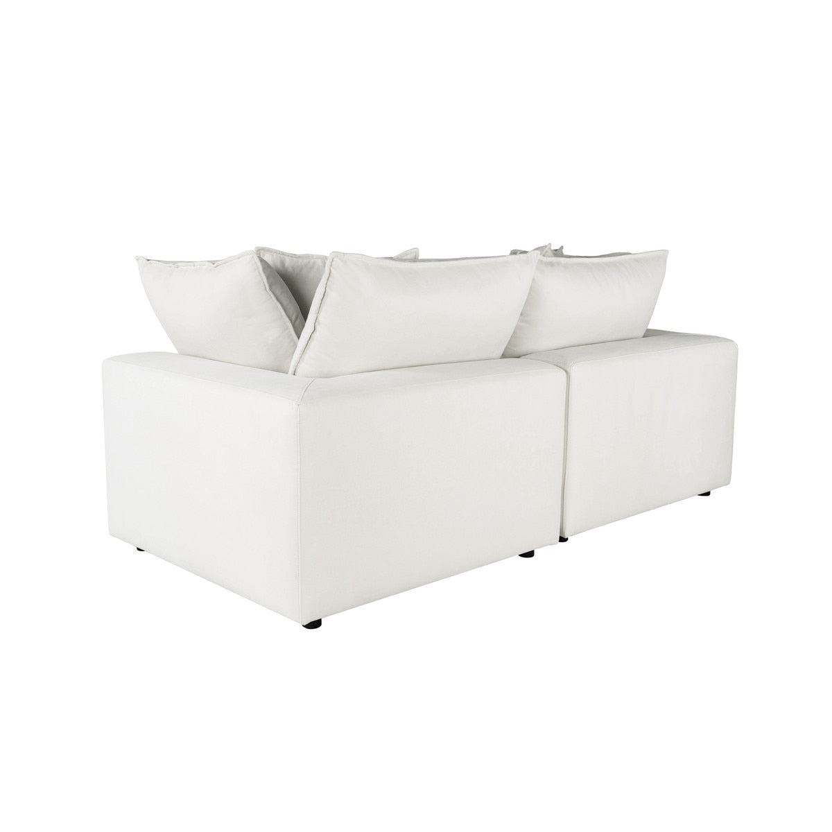 Canapé modulable en tissu Cali Performance