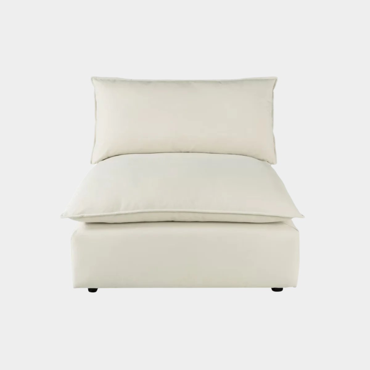 Chaise sans accoudoirs Cali Natural Performance Fabric