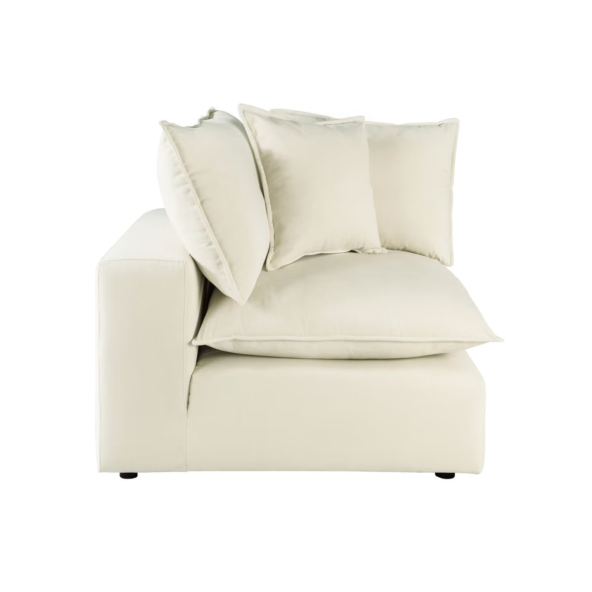 Cali Natural Performance Fabric Corner Chair