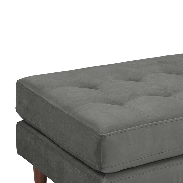 Cave Velvet Ottoman