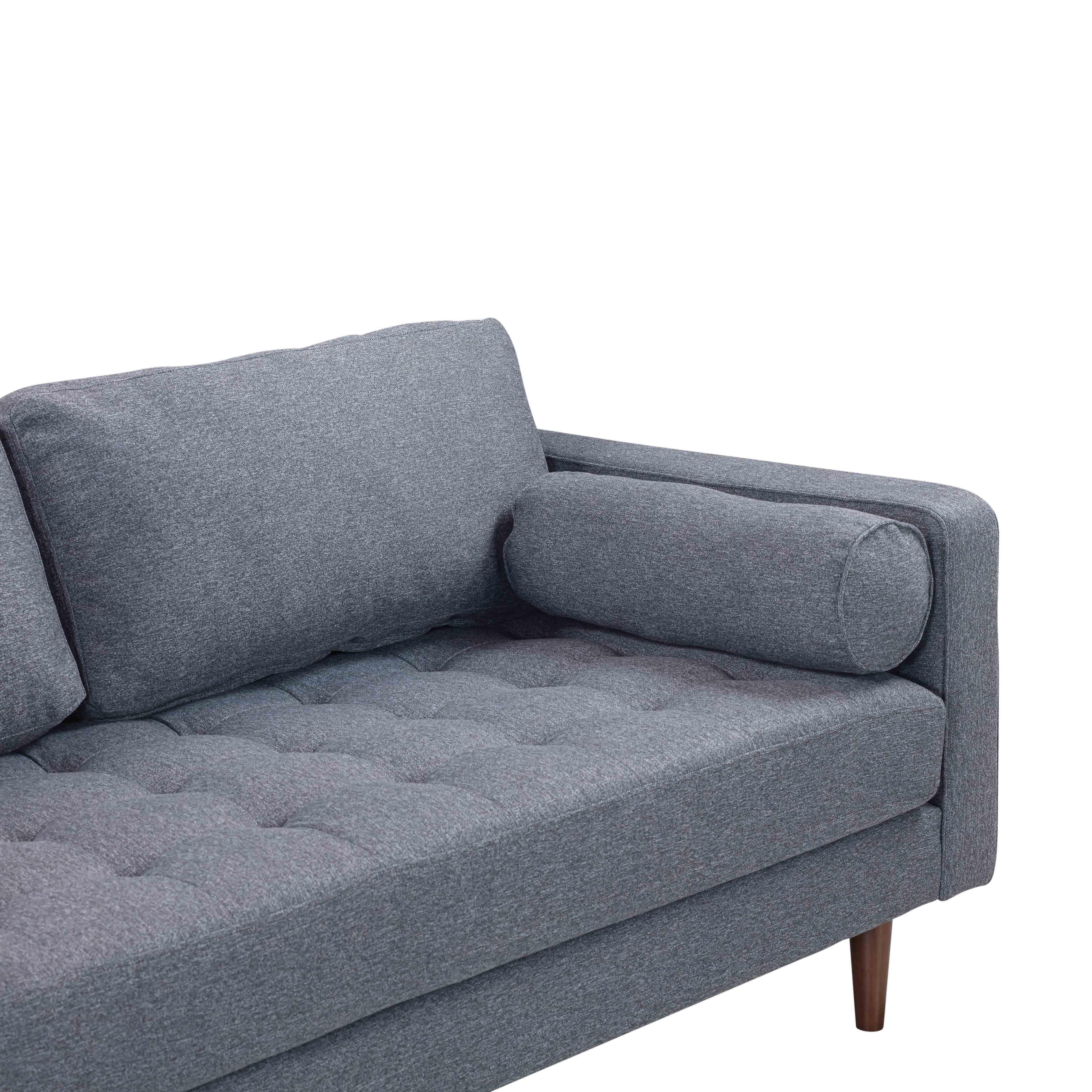 Cave 76" Tweed Loveseat