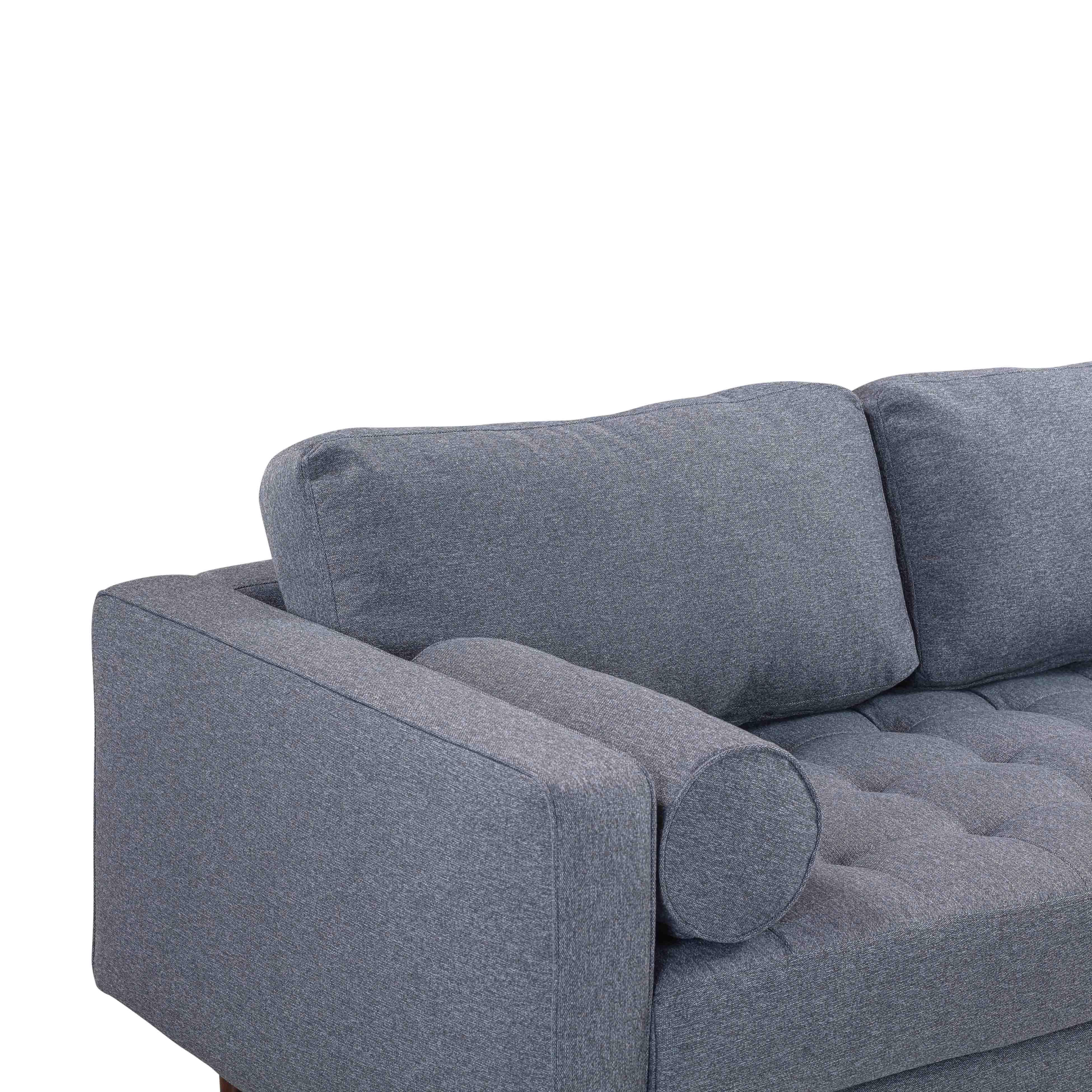 Cave 76" Tweed Loveseat