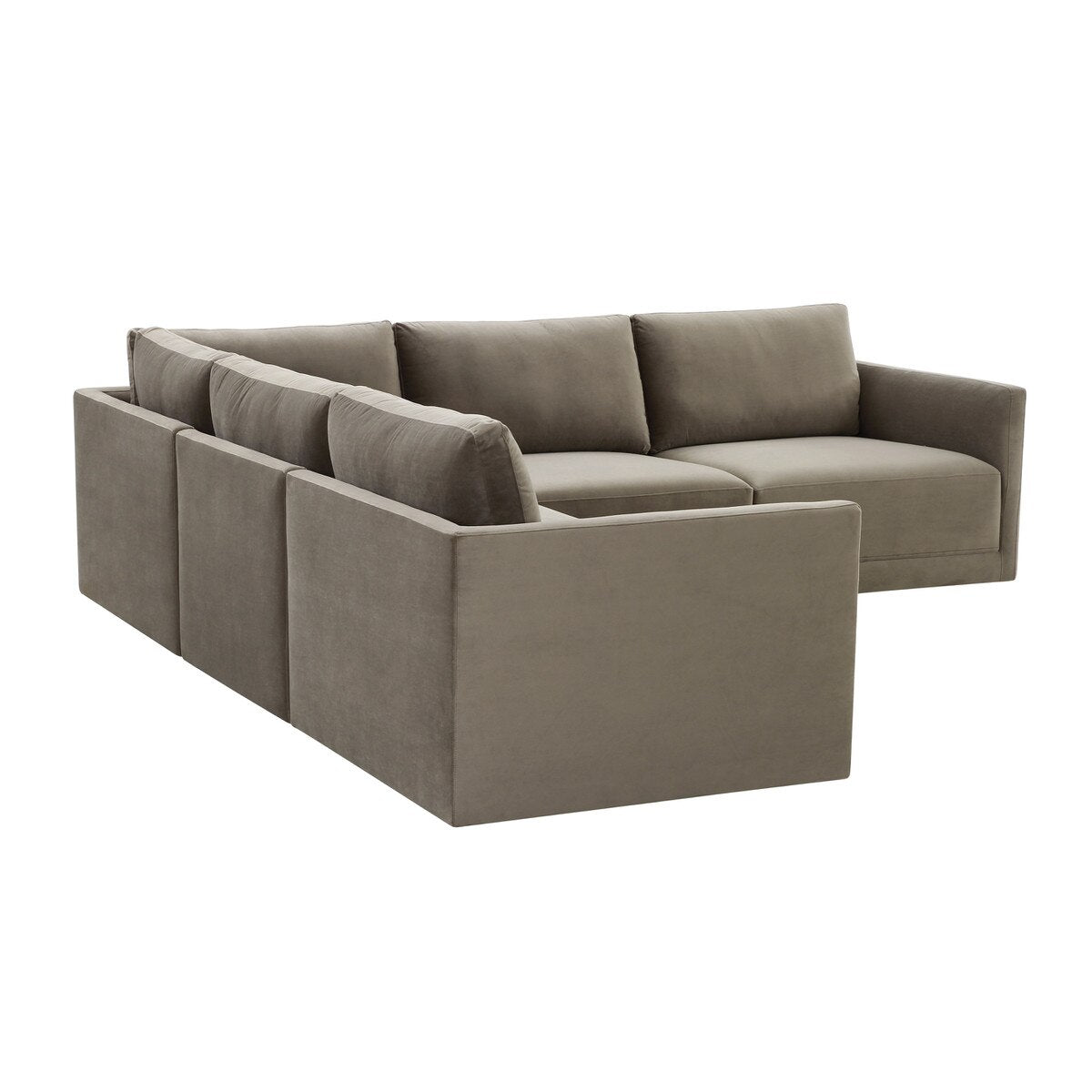 Canapé modulable en L Willow Taupe