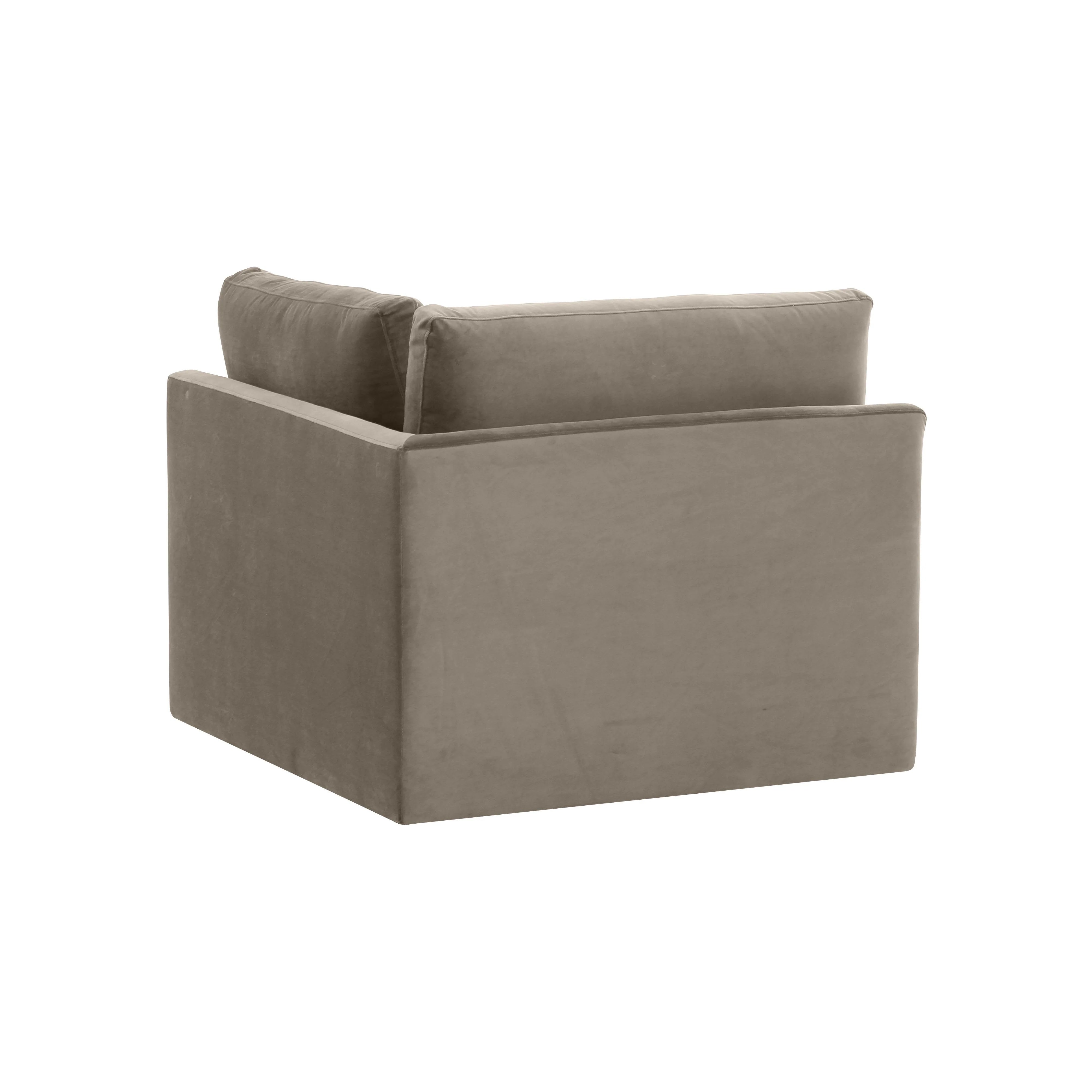 Willow Performance Velvet Modular Corner Chair