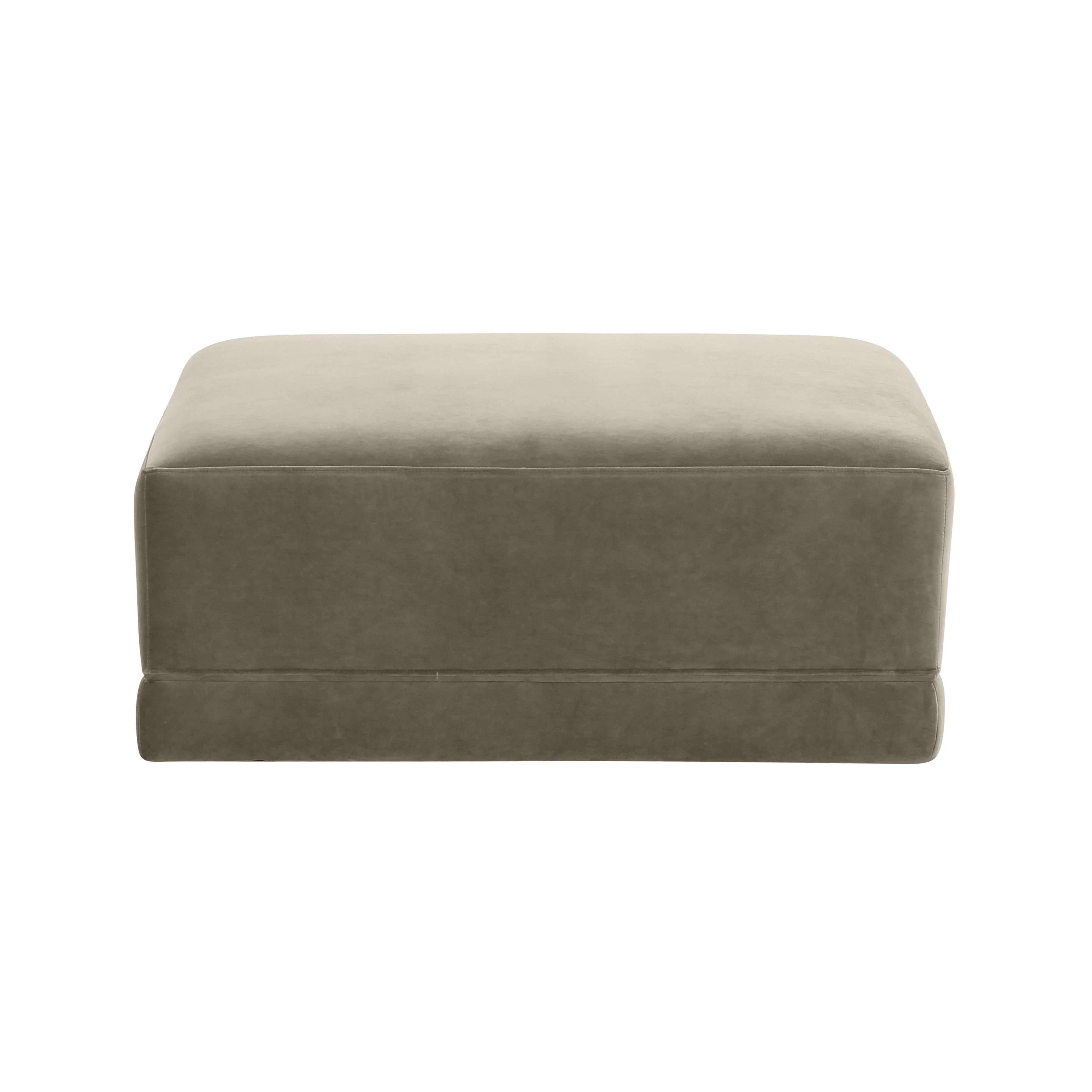 Willow Performance Velvet Modular Ottoman