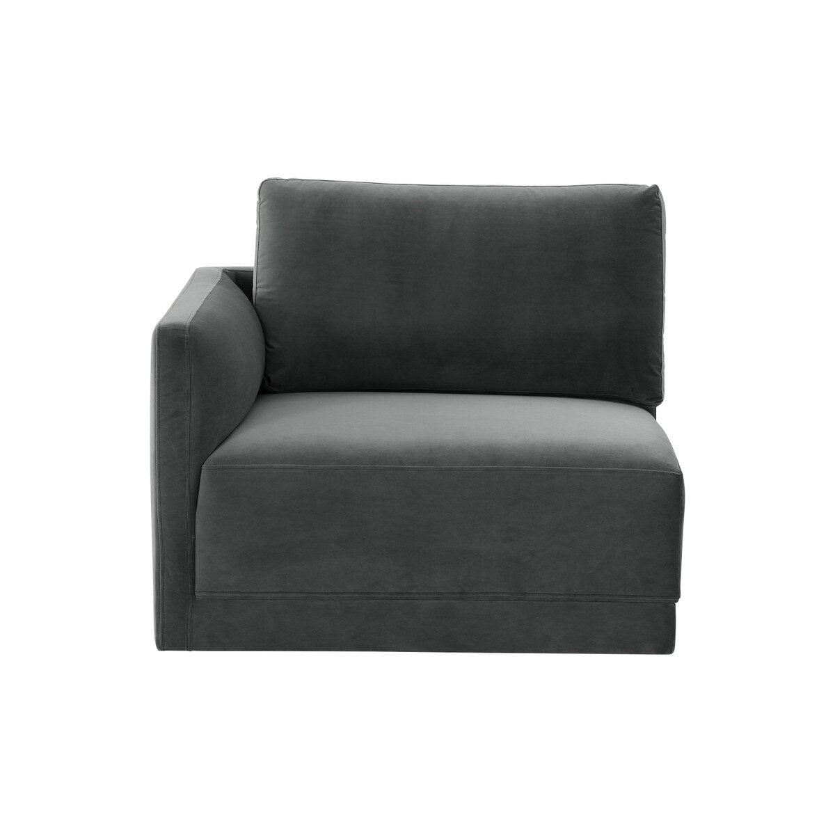 Fauteuil d'angle Willow Charcoal LAF