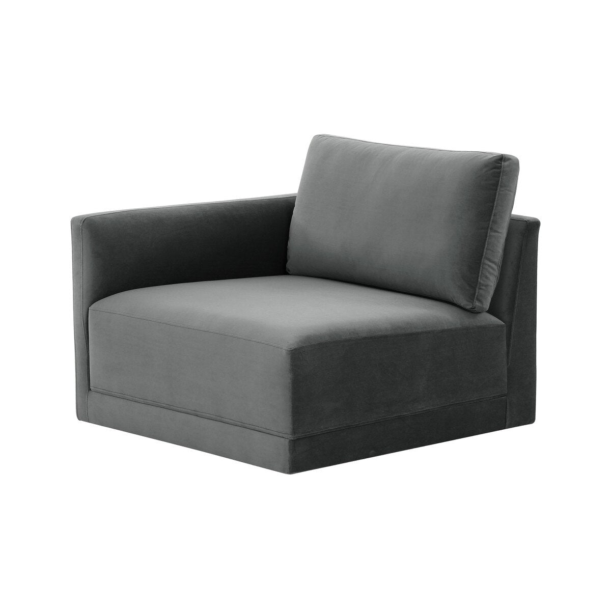 Fauteuil d'angle Willow Charcoal LAF