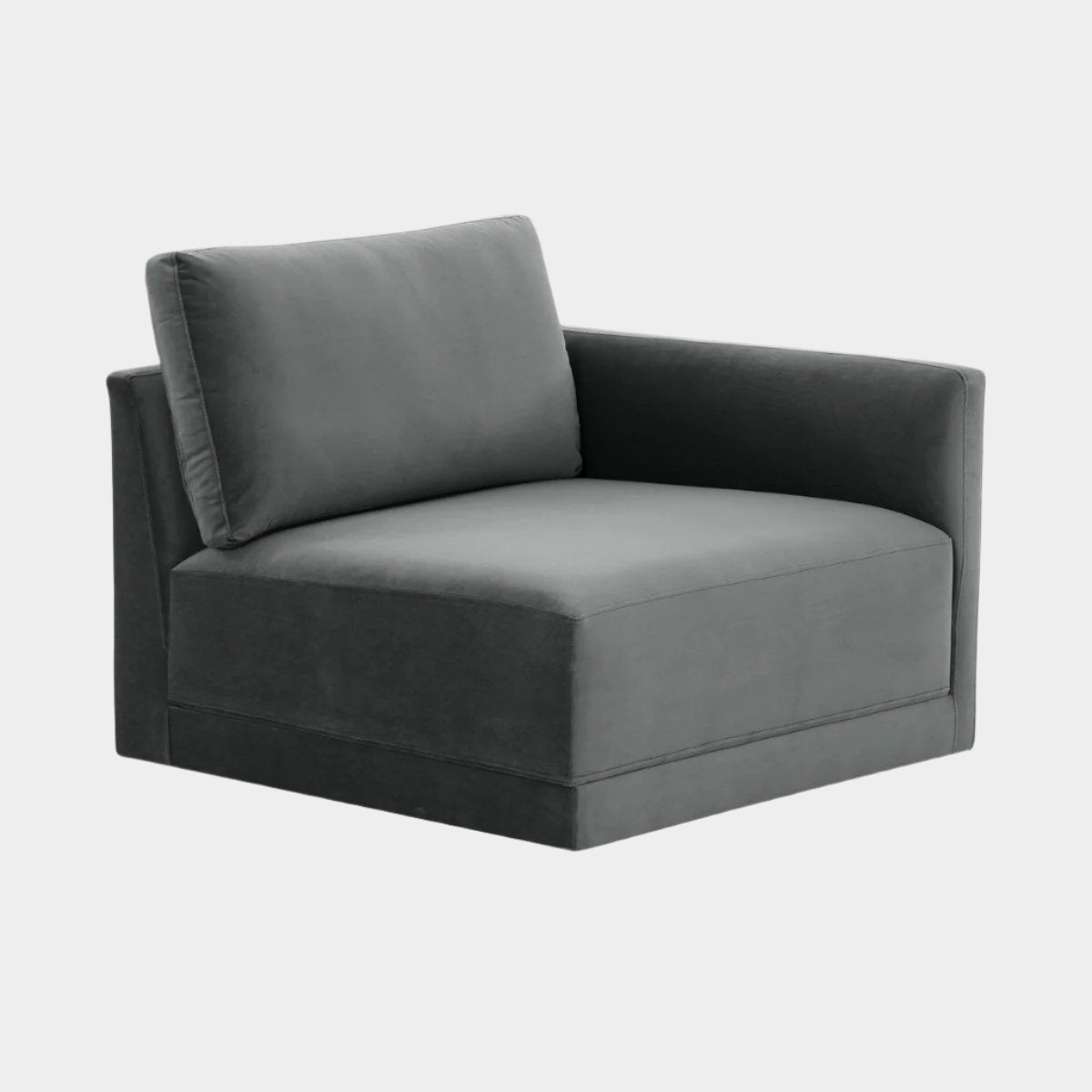 Fauteuil d'angle Willow Charcoal RAF