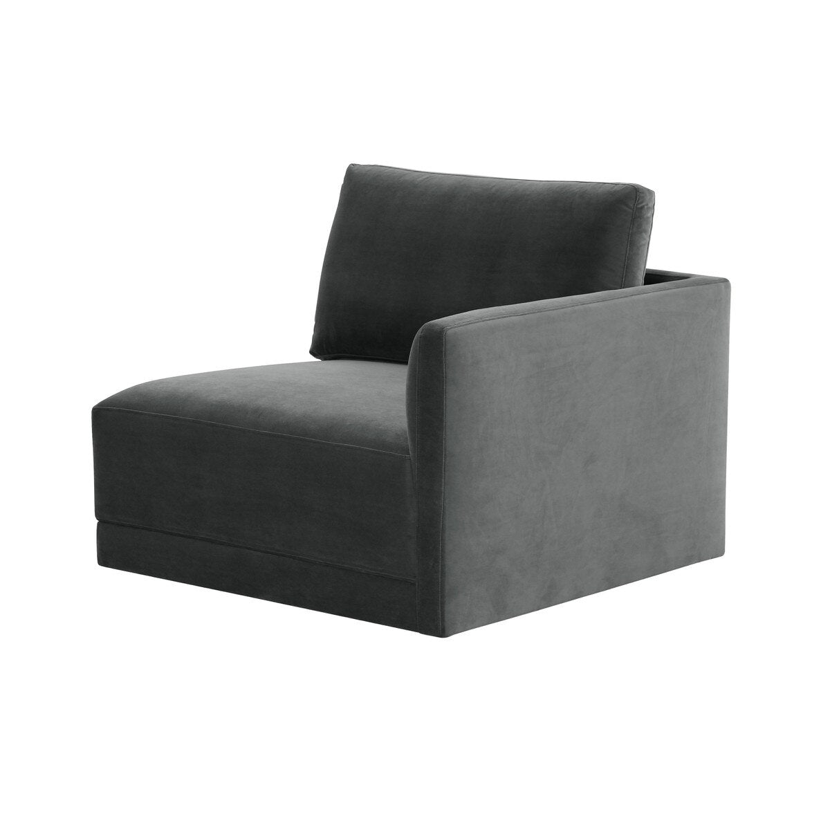Fauteuil d'angle Willow Charcoal RAF