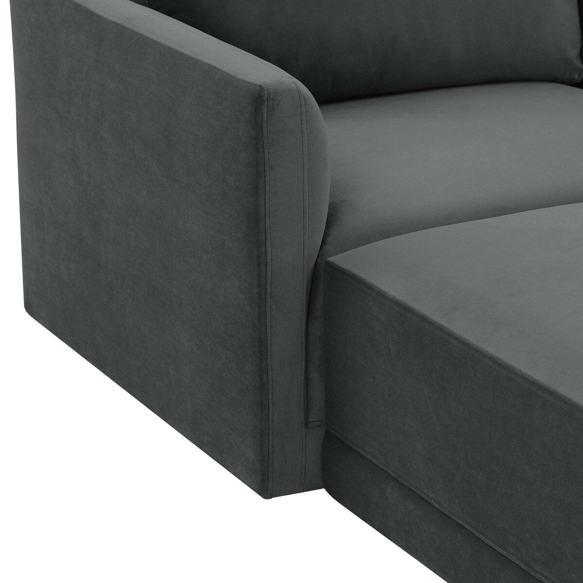 Sectionnel modulaire en U Willow Charcoal