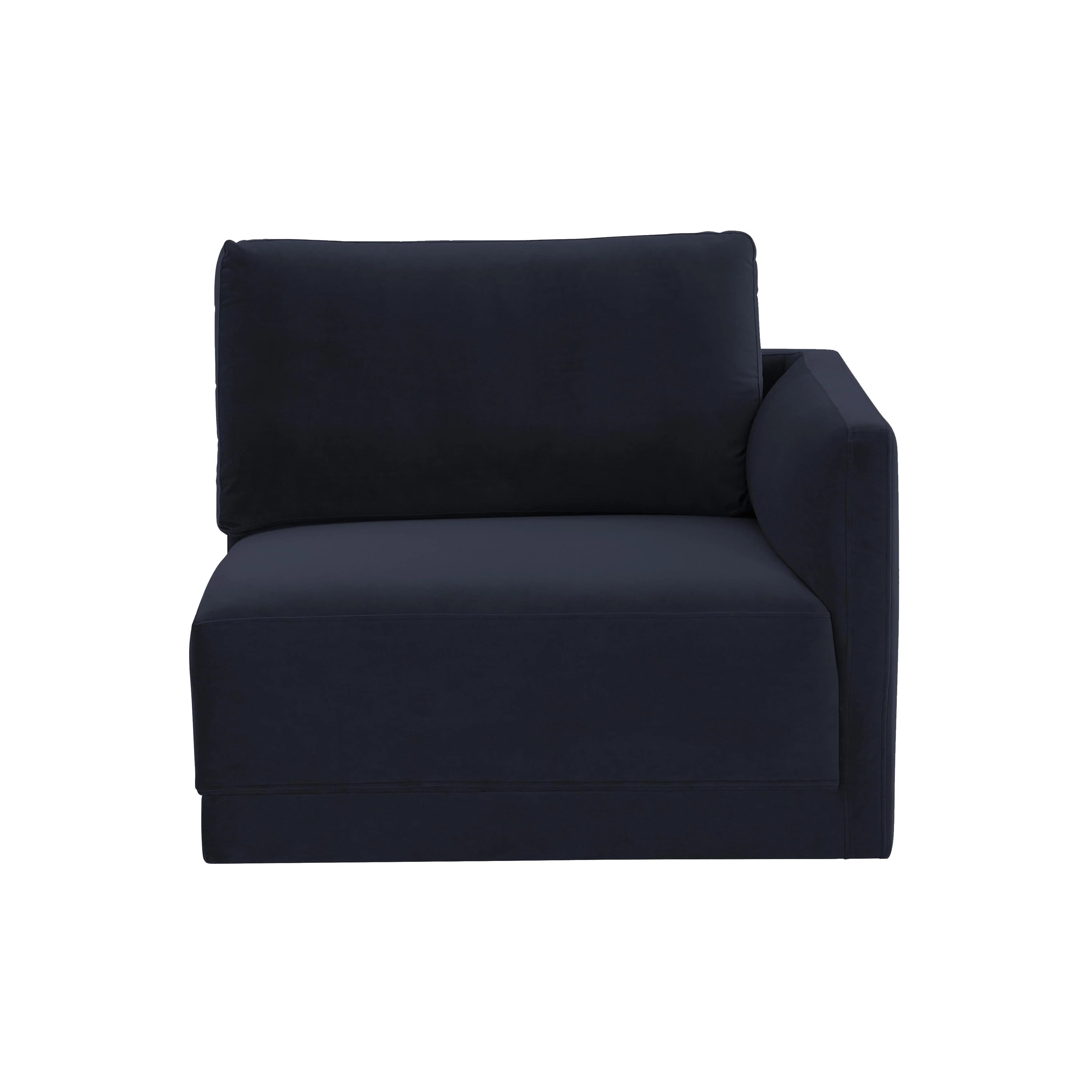 Willow Performance Velvet Modular RAF Corner Chair