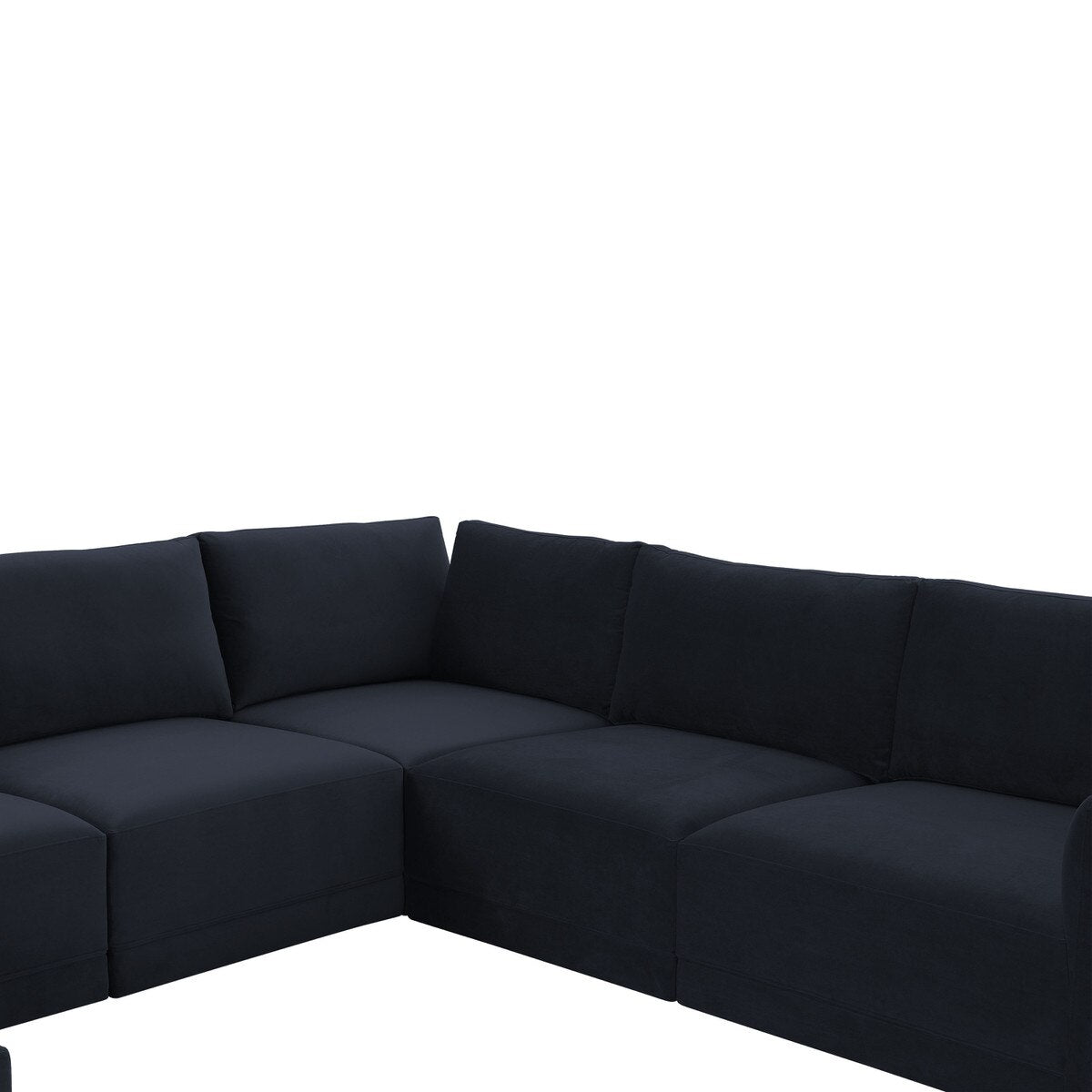 Chaise sectionnelle modulaire Willow Navy de grande taille