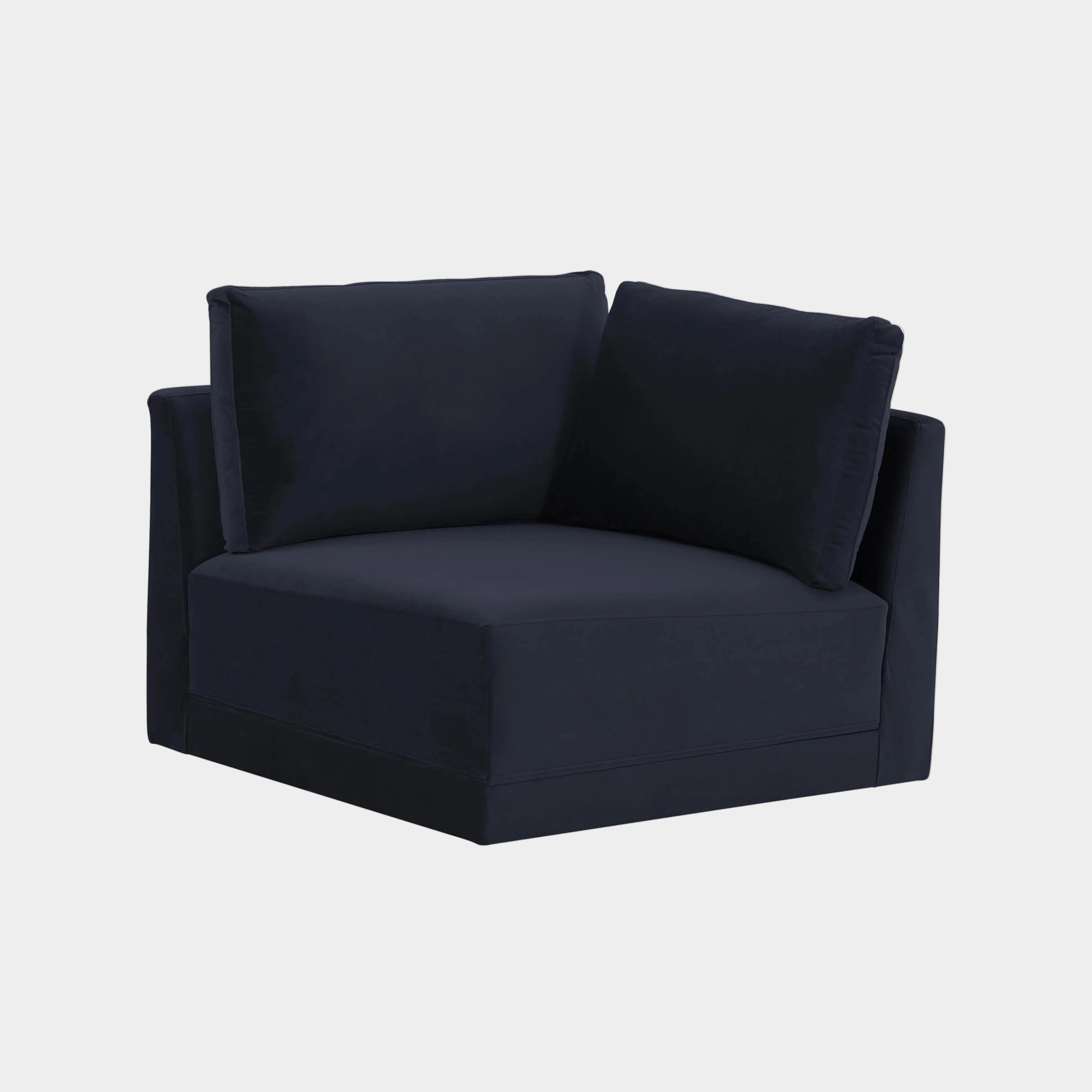 Willow Performance Velvet Modular Corner Chair