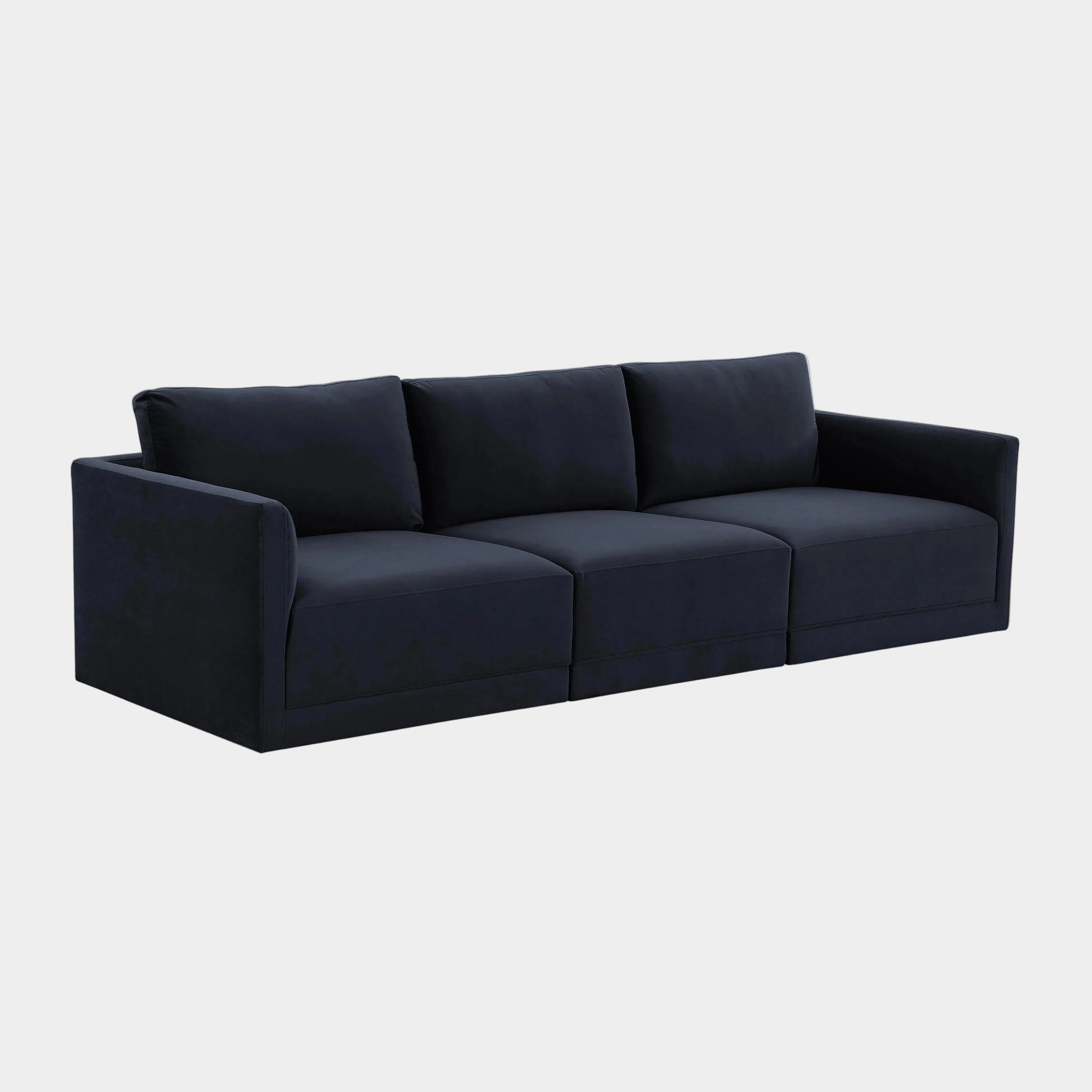 Willow 105" Performance Velvet Modular Sofa