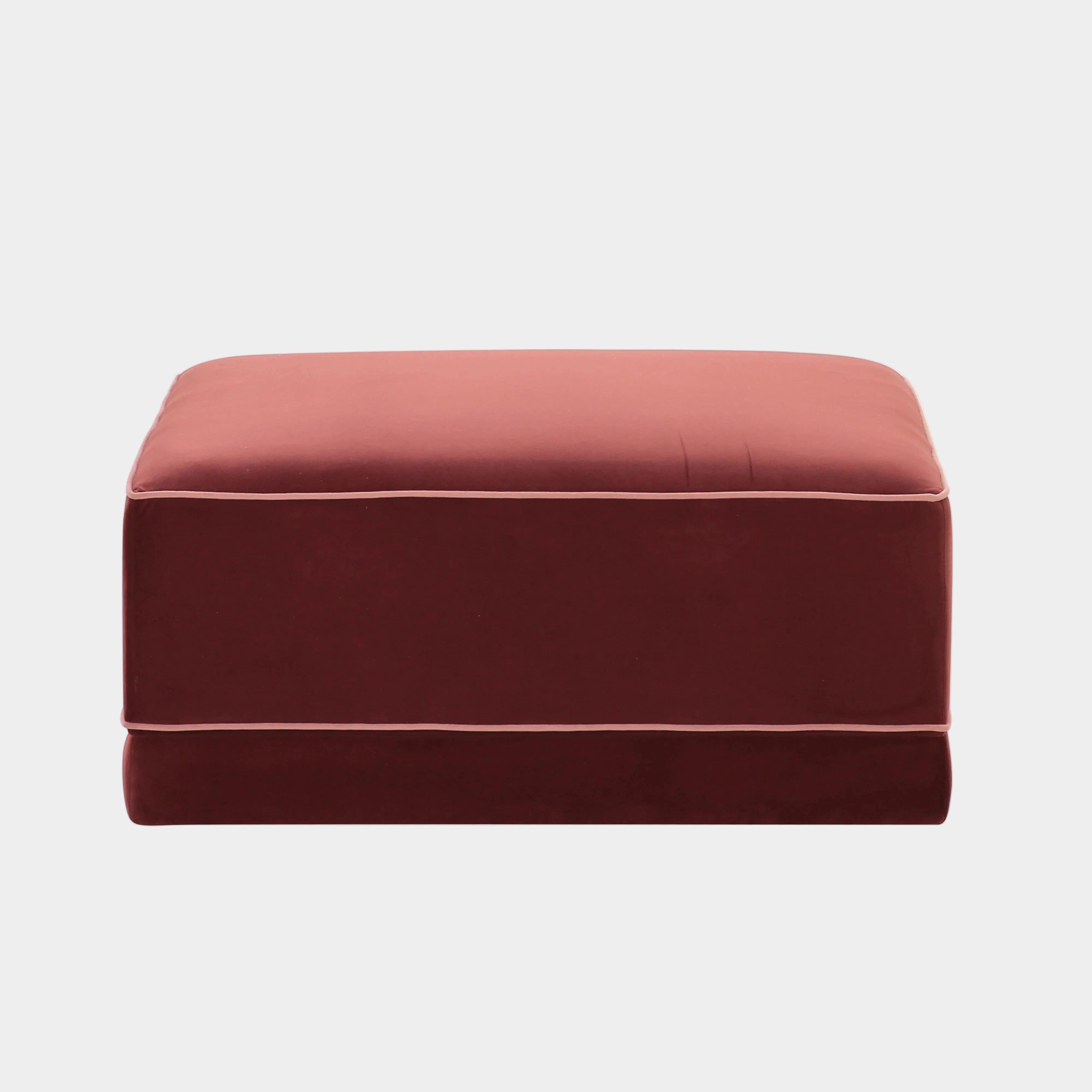 Willow Performance Velvet Modular Ottoman