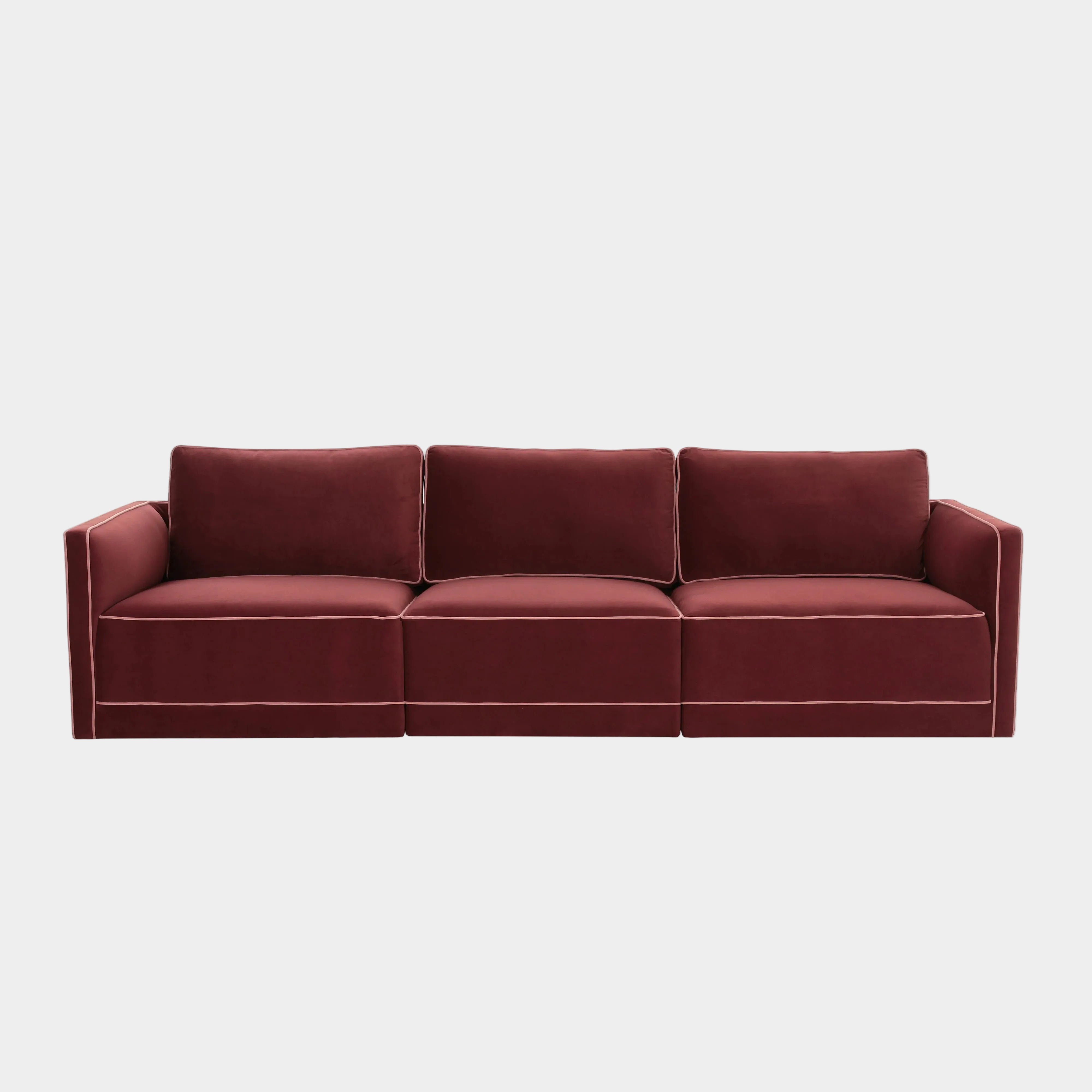 Willow 105" Performance Velvet Modular Sofa