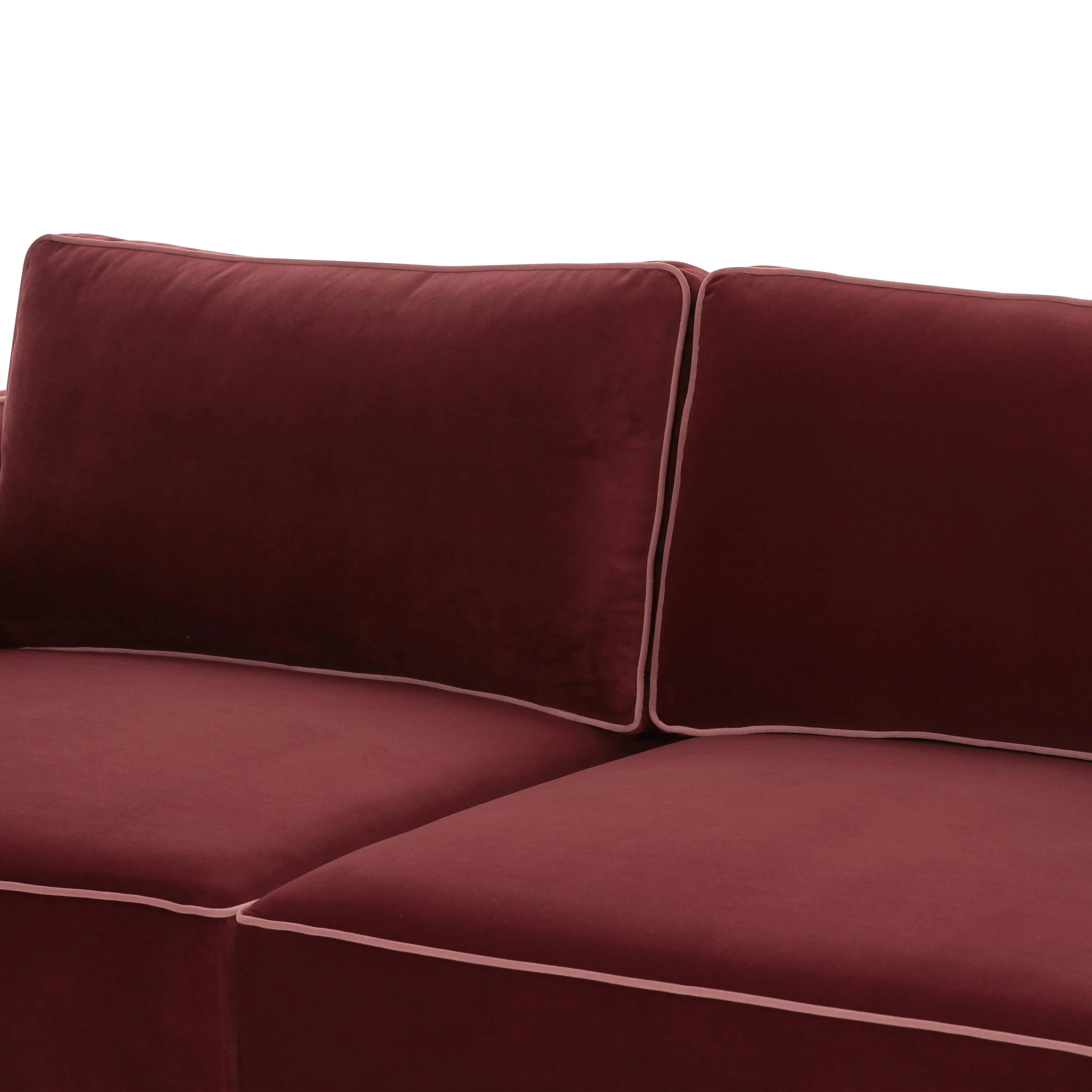 Willow 105" Performance Velvet Modular Sofa