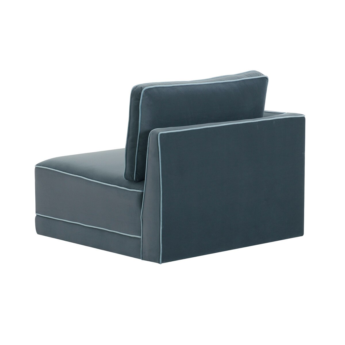Fauteuil d'angle Willow Misty Blue LAF