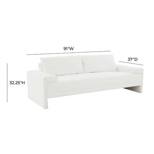 Maeve 91" Contract-Grade Fabric Sofa