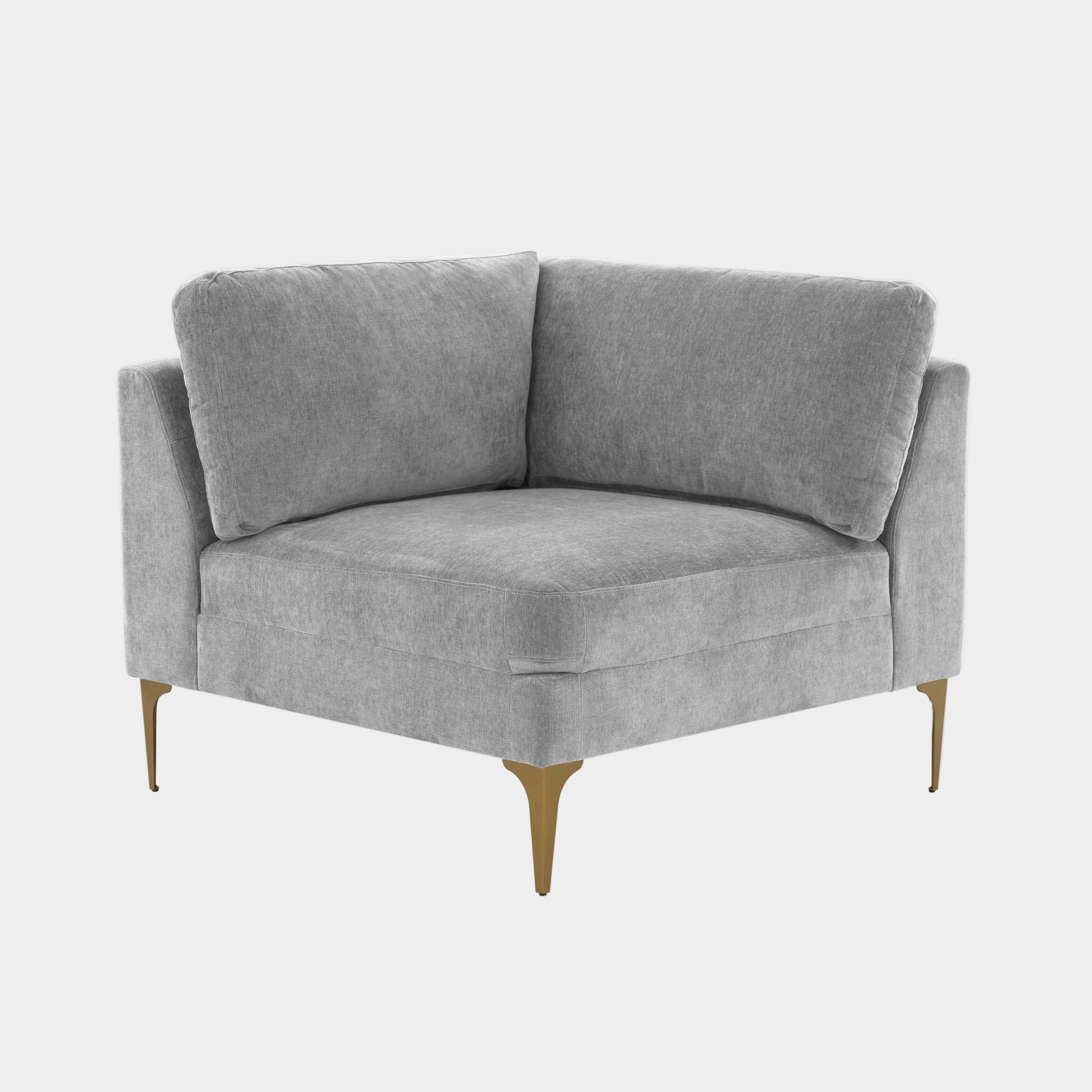 Serena Performance Velvet Modular Corner Seat