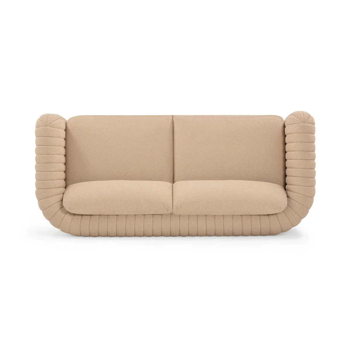 Porto 90" Honey Boucle Sofa