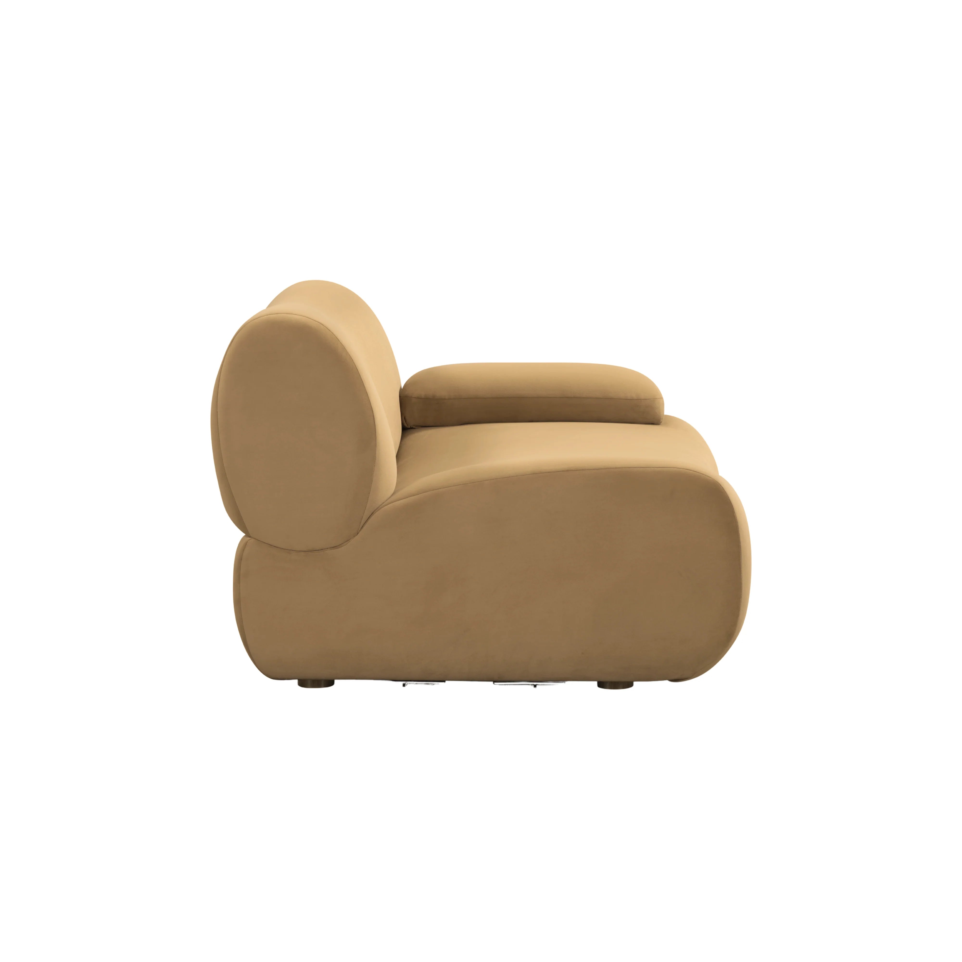 Zenith Performance Velvet Modular Corner Chair