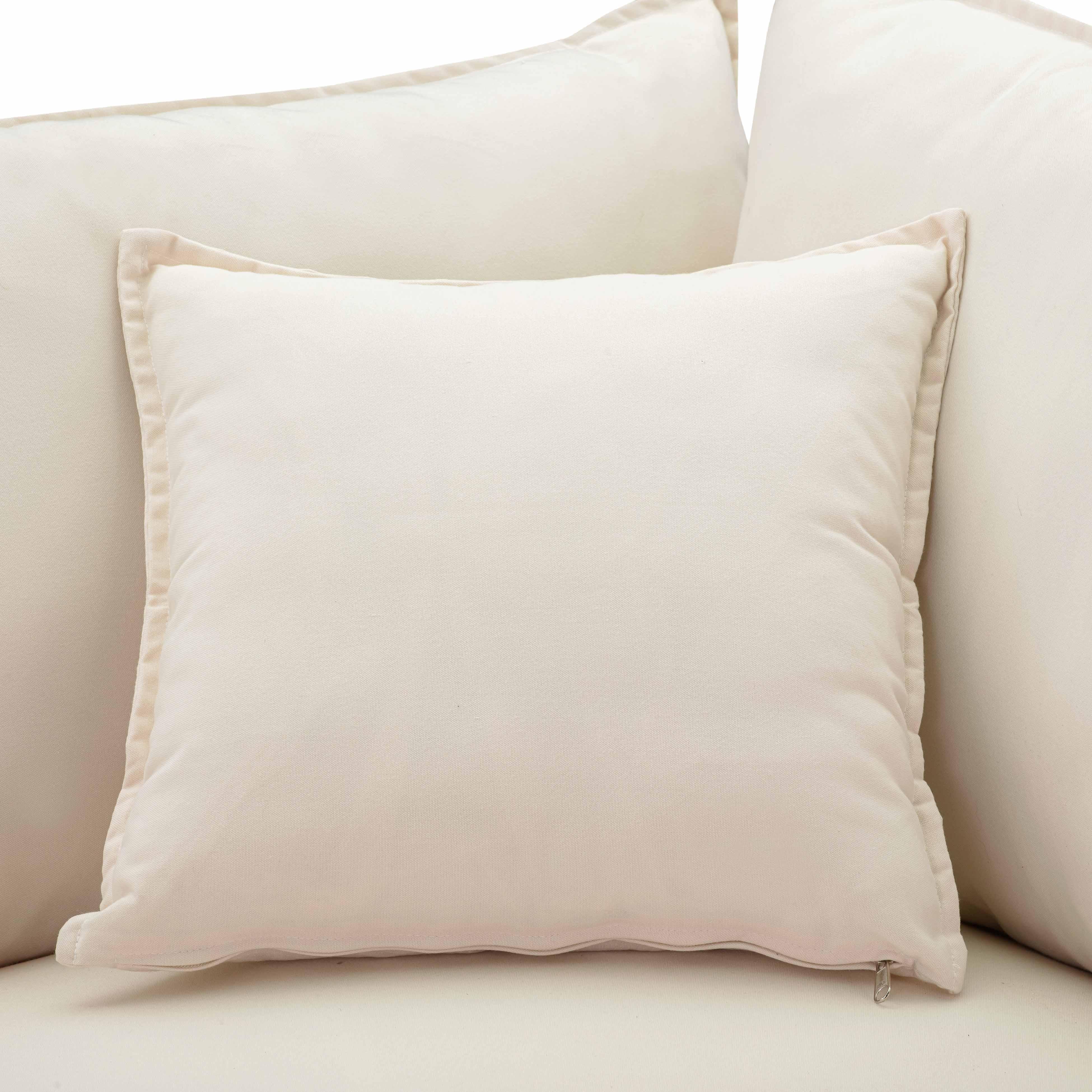 Cali 80" Natural Wicker Outdoor Modular Loveseat