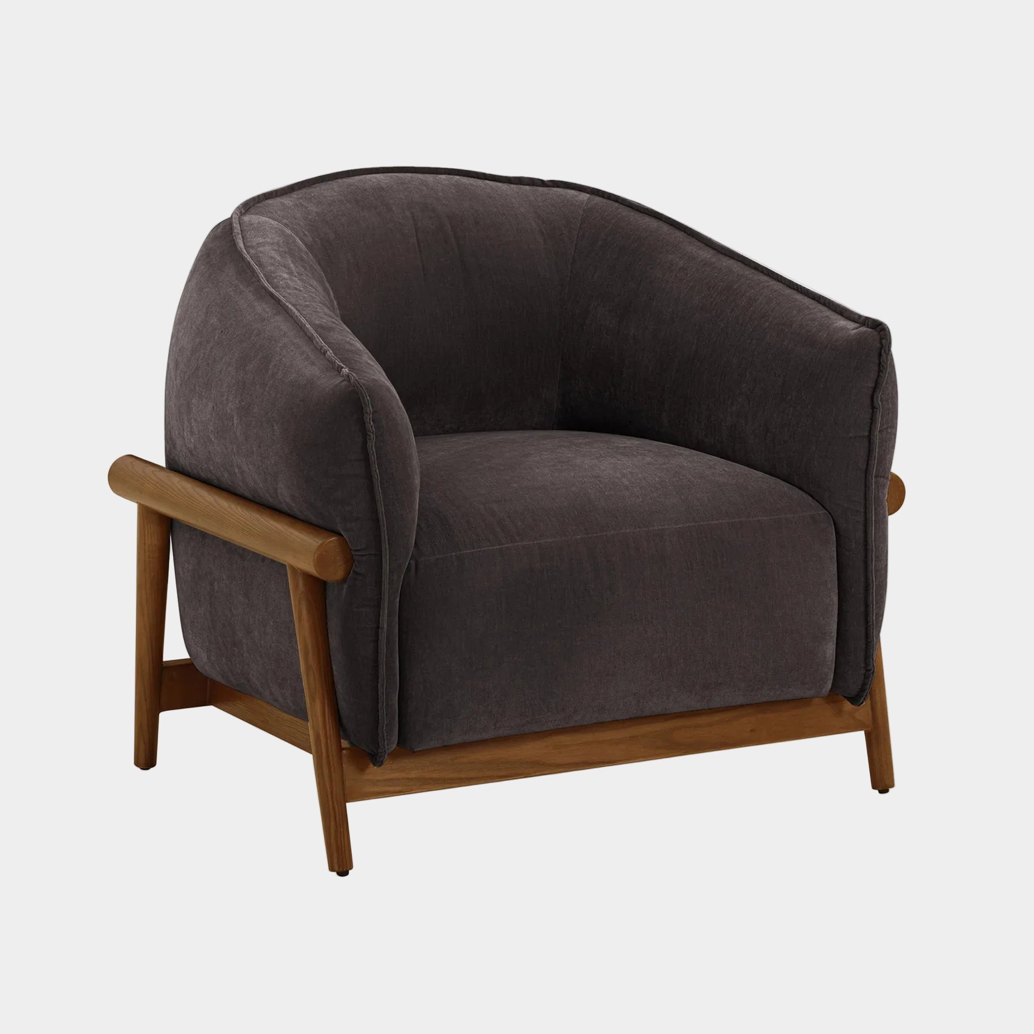 Piedmont Upcycled Contract-Grade Chenille Accent Chair