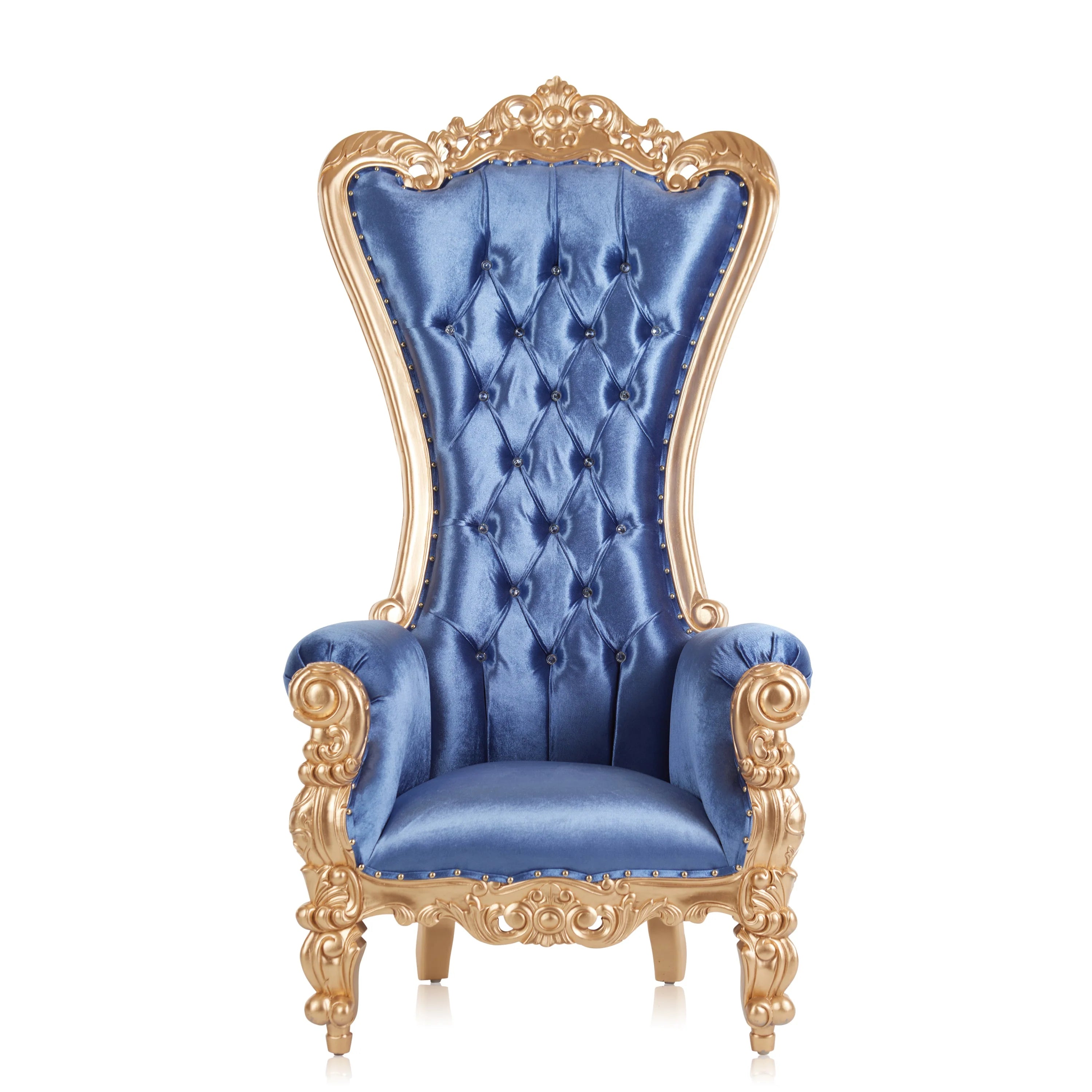 Chloe Throne Chair - Velvet