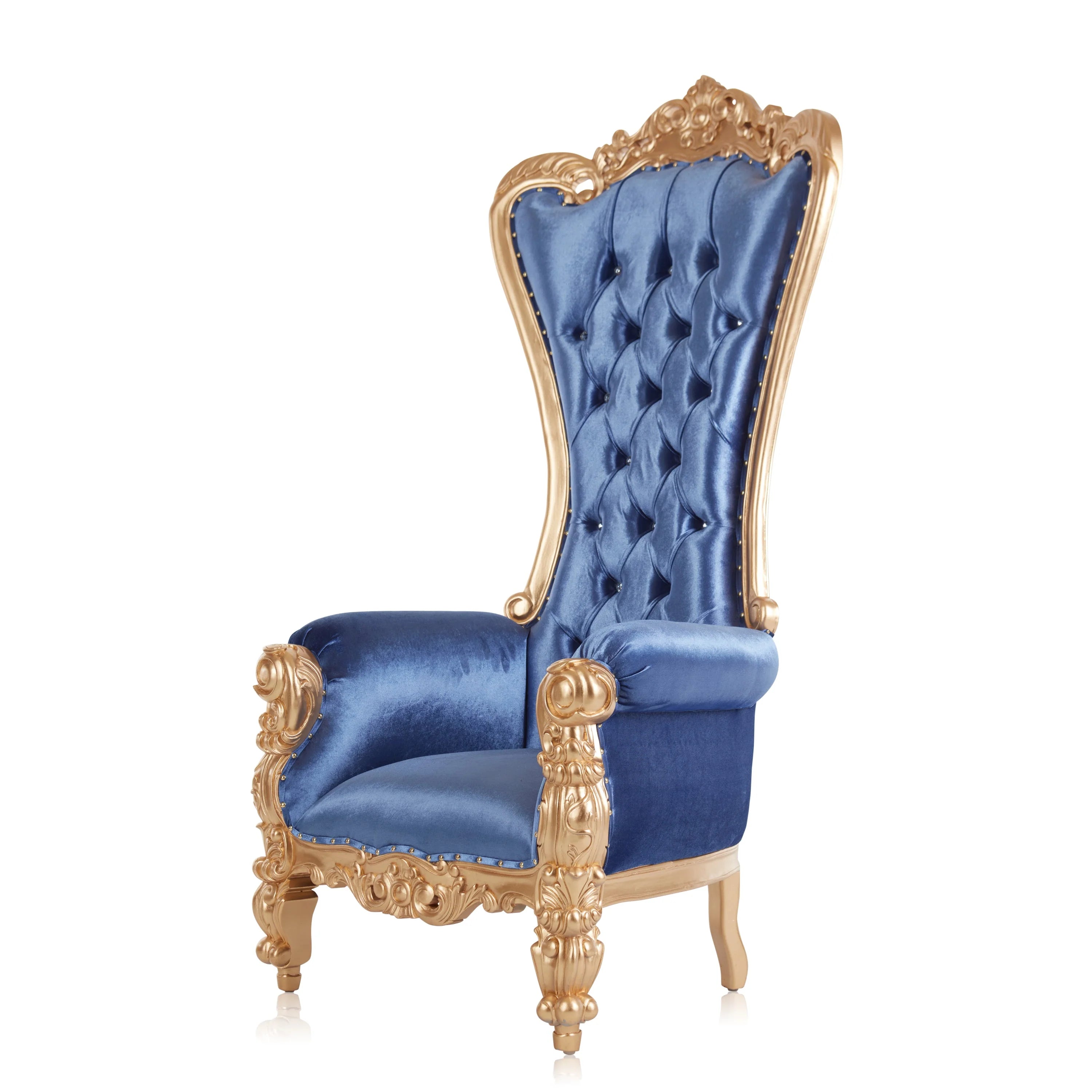 Chloe Throne Chair - Velvet