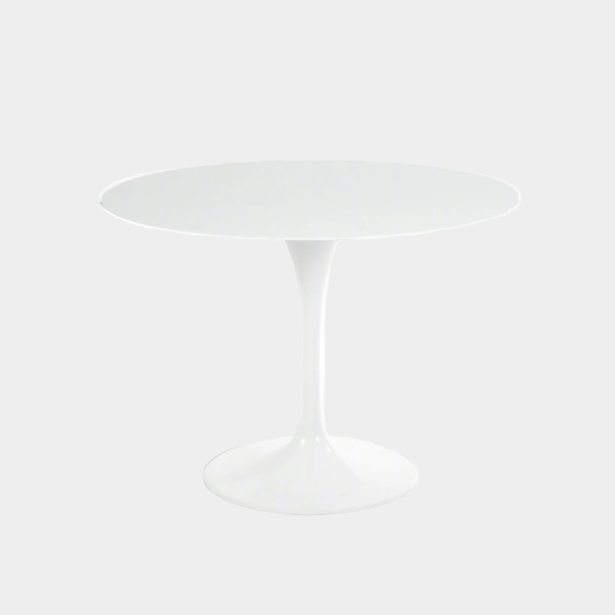 White Lacquer Tulip Dining Table (Round)