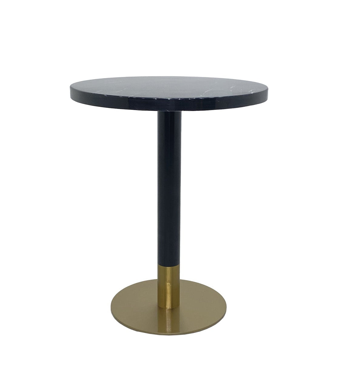 Table ronde Orbit Continental à hauteur de thé - Marbre