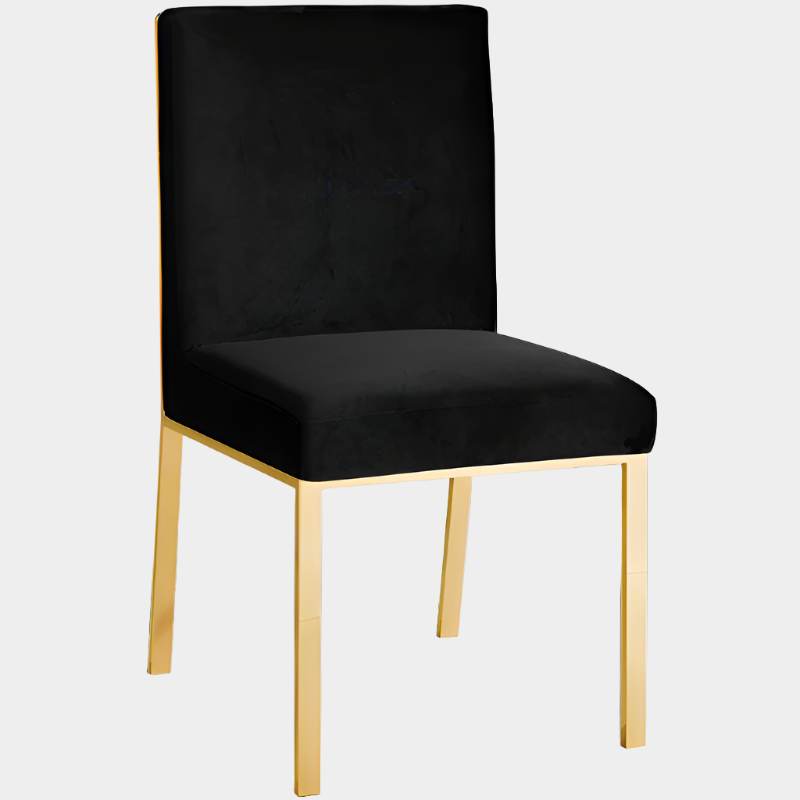 Chaise de salle à manger Roca (velours)