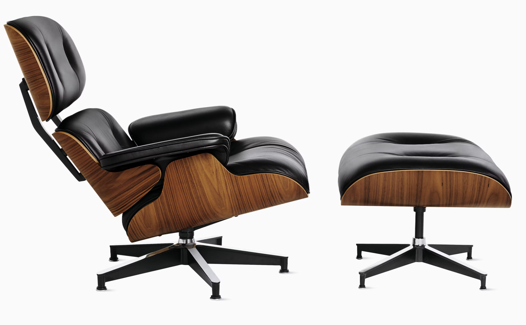 Eames Lounge Chair And Ottoman - Tall