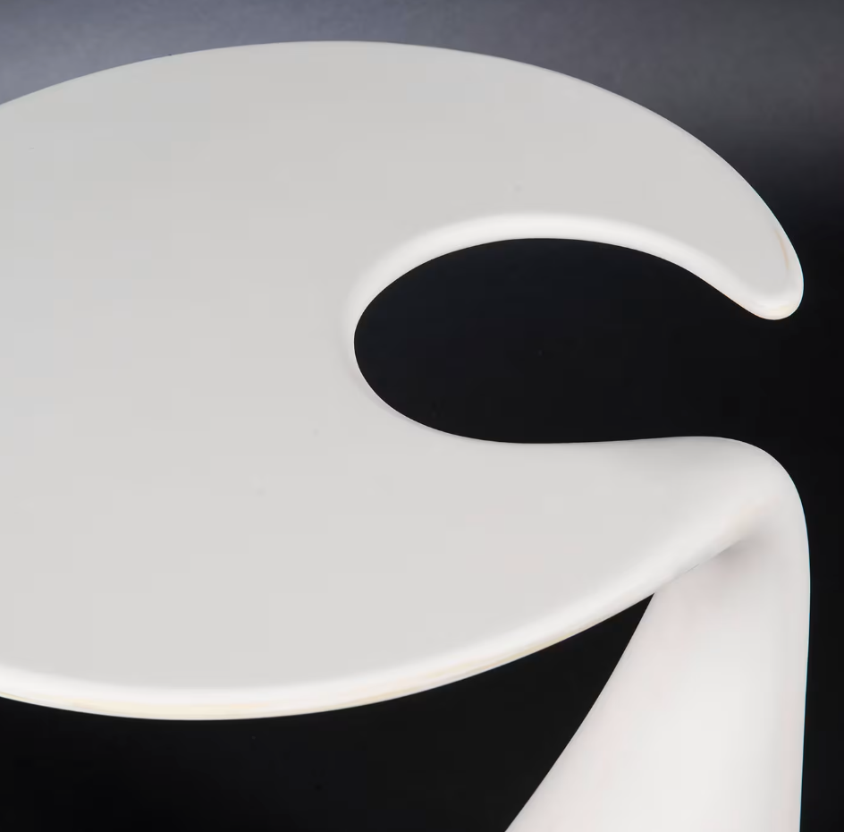 Table d'appoint blanche Milan