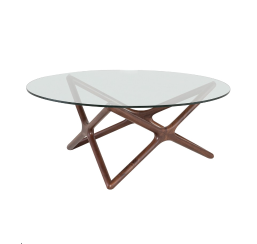 Triangle Glass Coffee Table