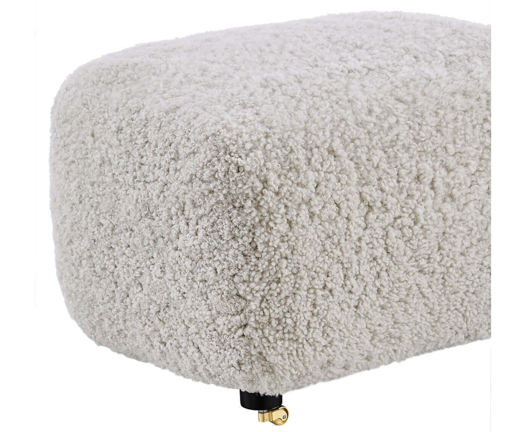 Flemming Lassen The Tired Man Lounge Chair & Footstool in Genuine Sheepskin