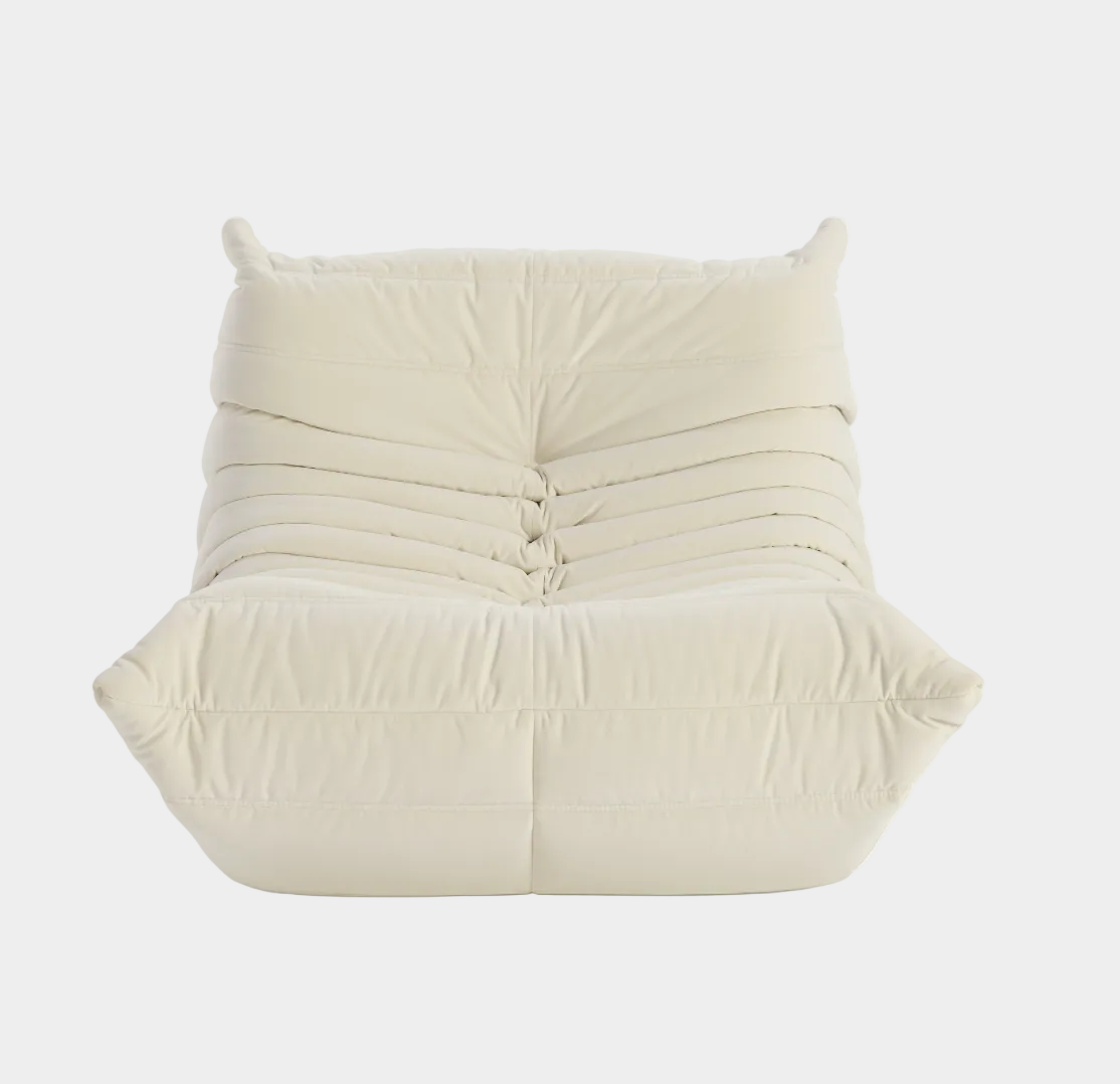 TOGO Fireside Chair, Velvet