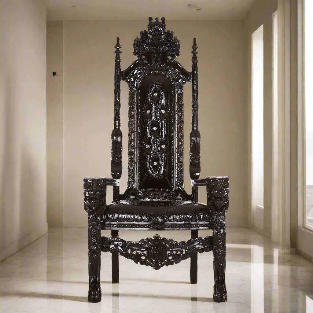 King David Lion Throne Chair - Vinyl