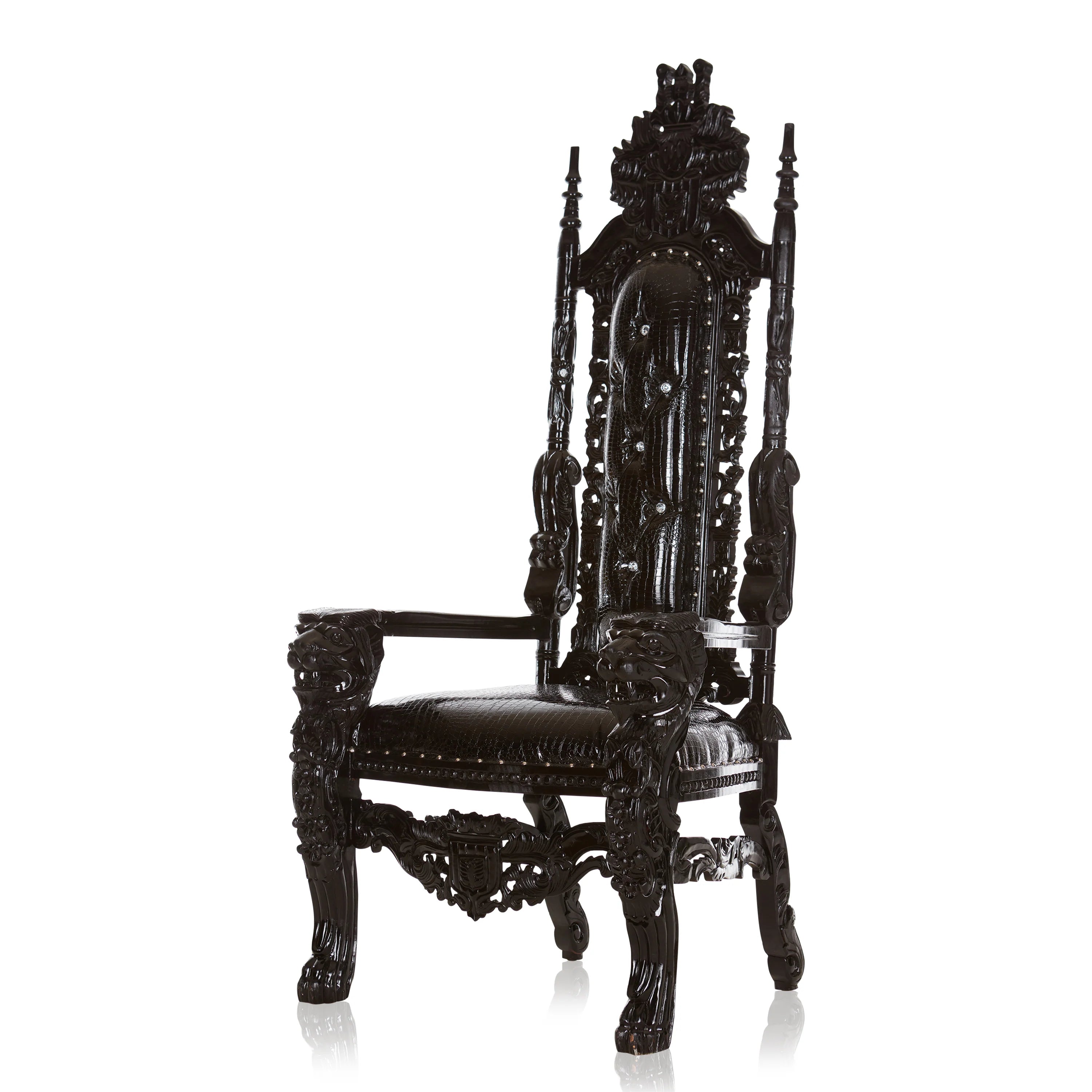 King David Lion Throne Chair - Vinyl