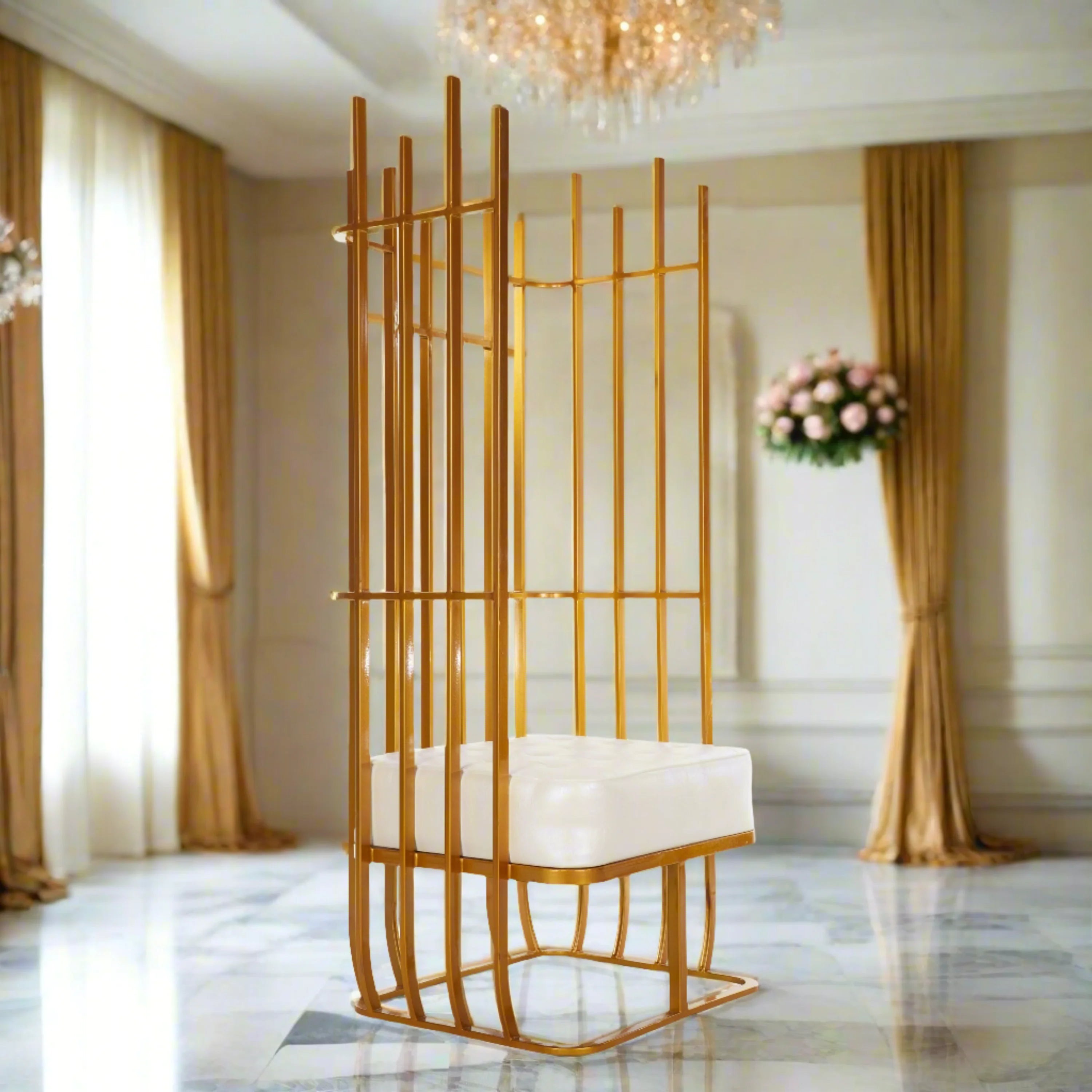 Aria Bridal Throne Chair