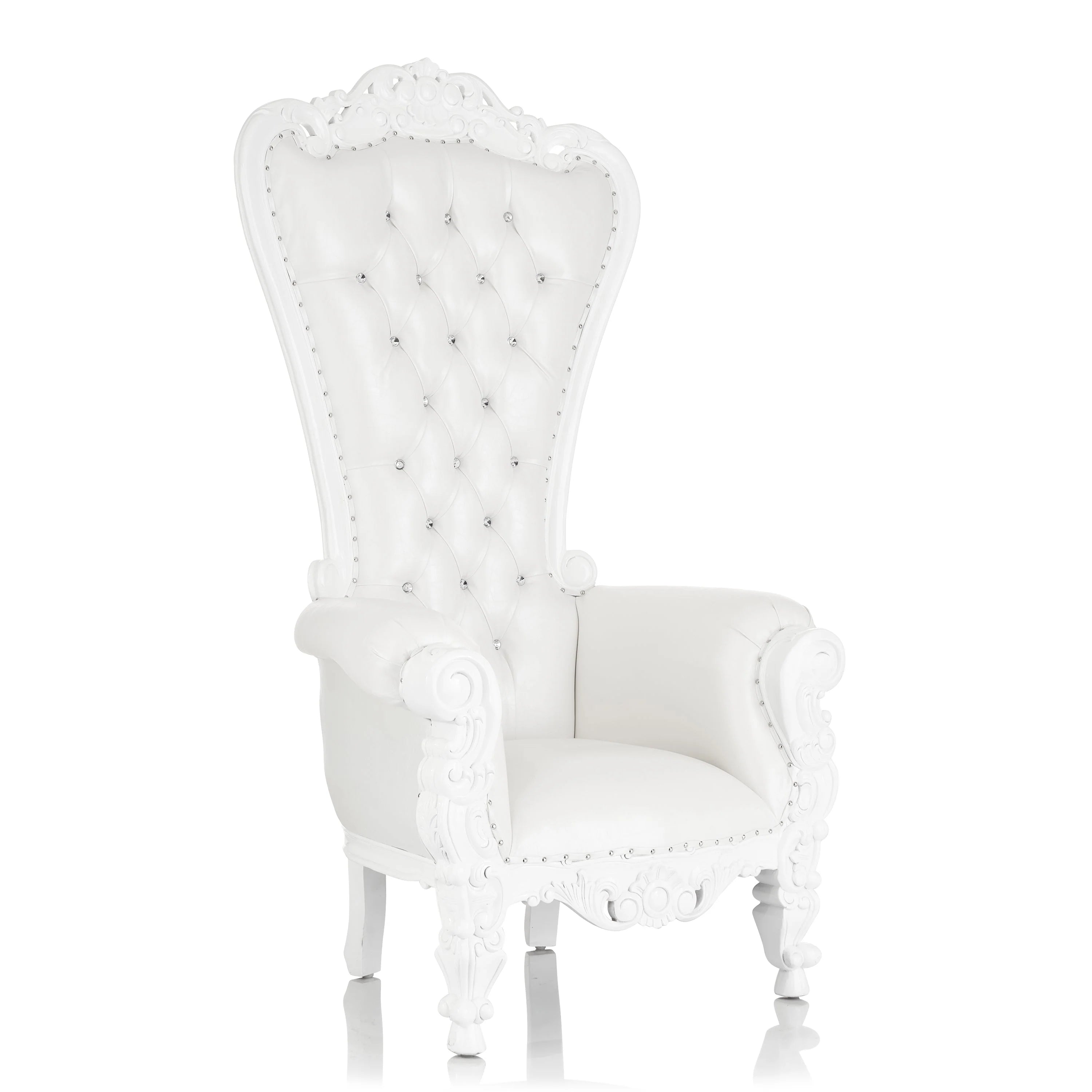 Queen Tiffany Throne Chair - Vinyl