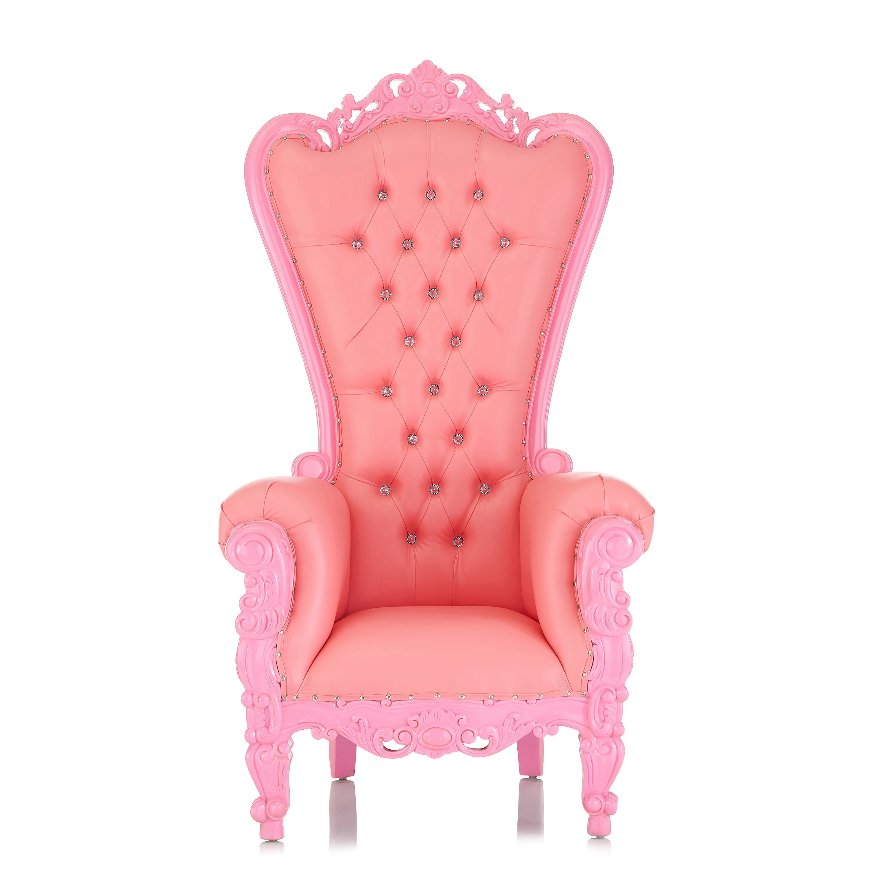 Queen Tiffany Throne Chair - Vinyl
