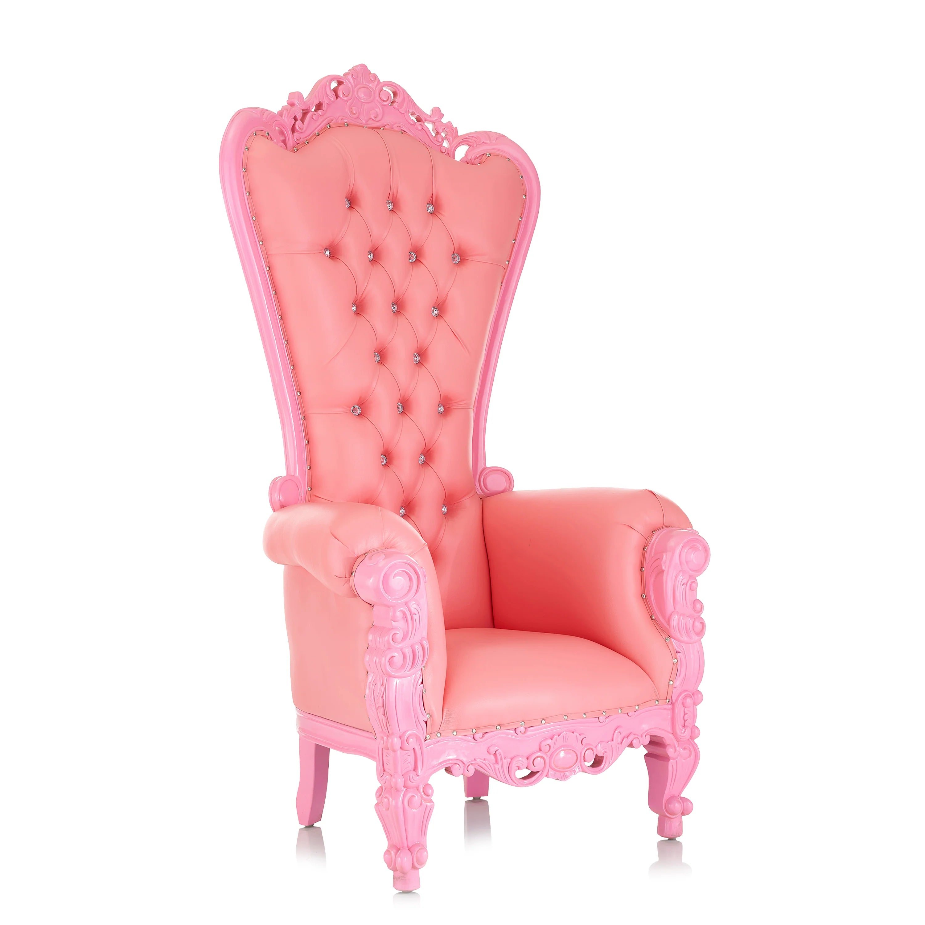 Queen Tiffany Throne Chair - Vinyl