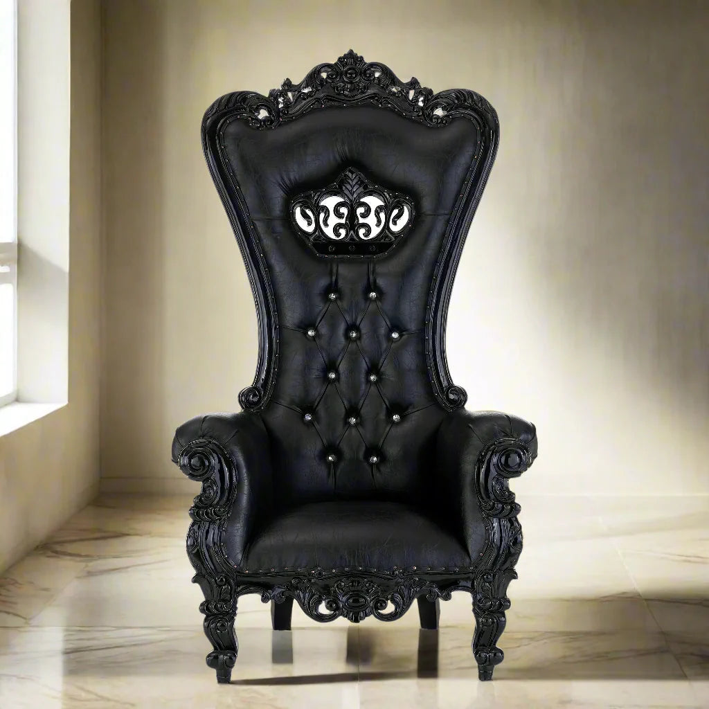 Crown Tiffany Throne Chair