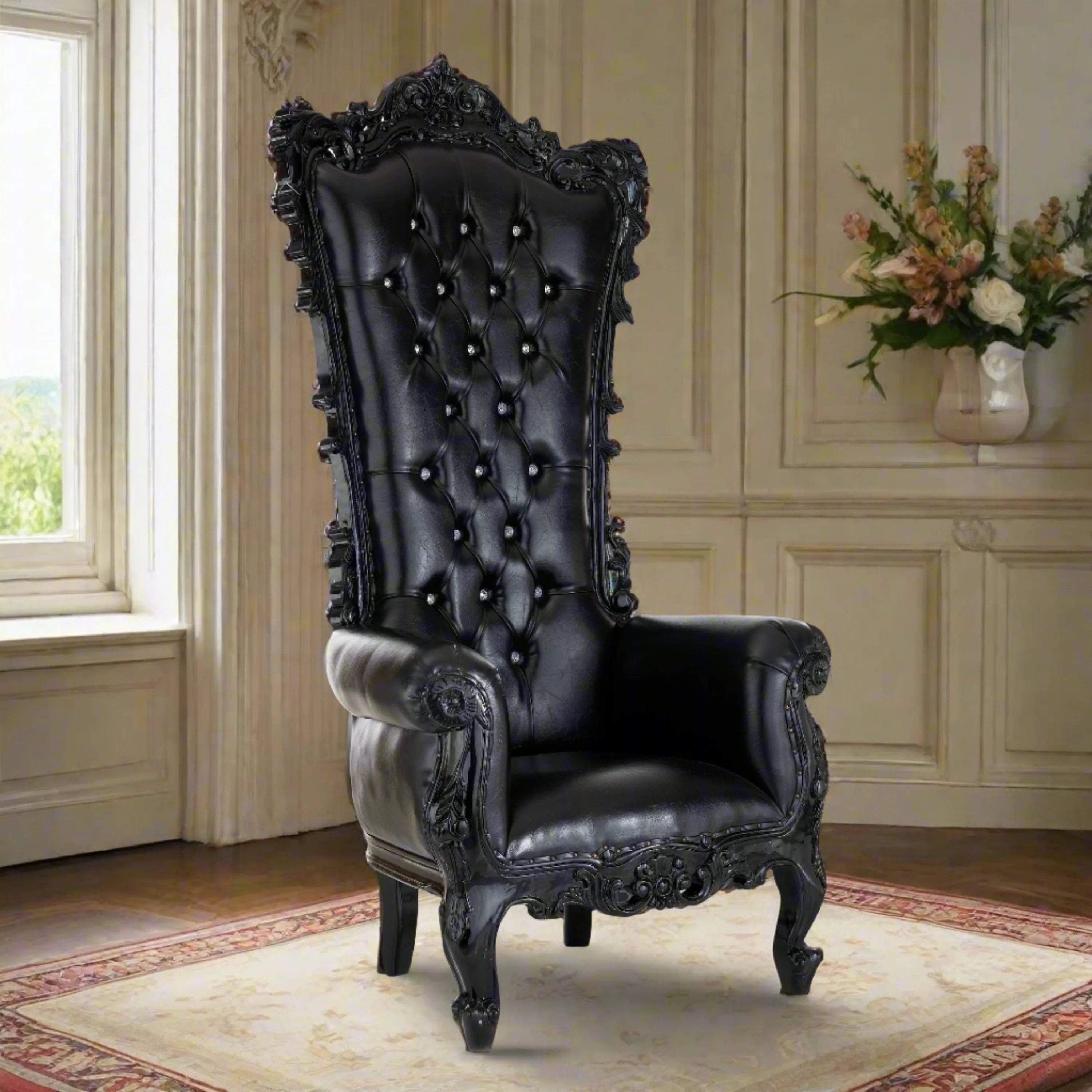 Noella Royal Throne Chair