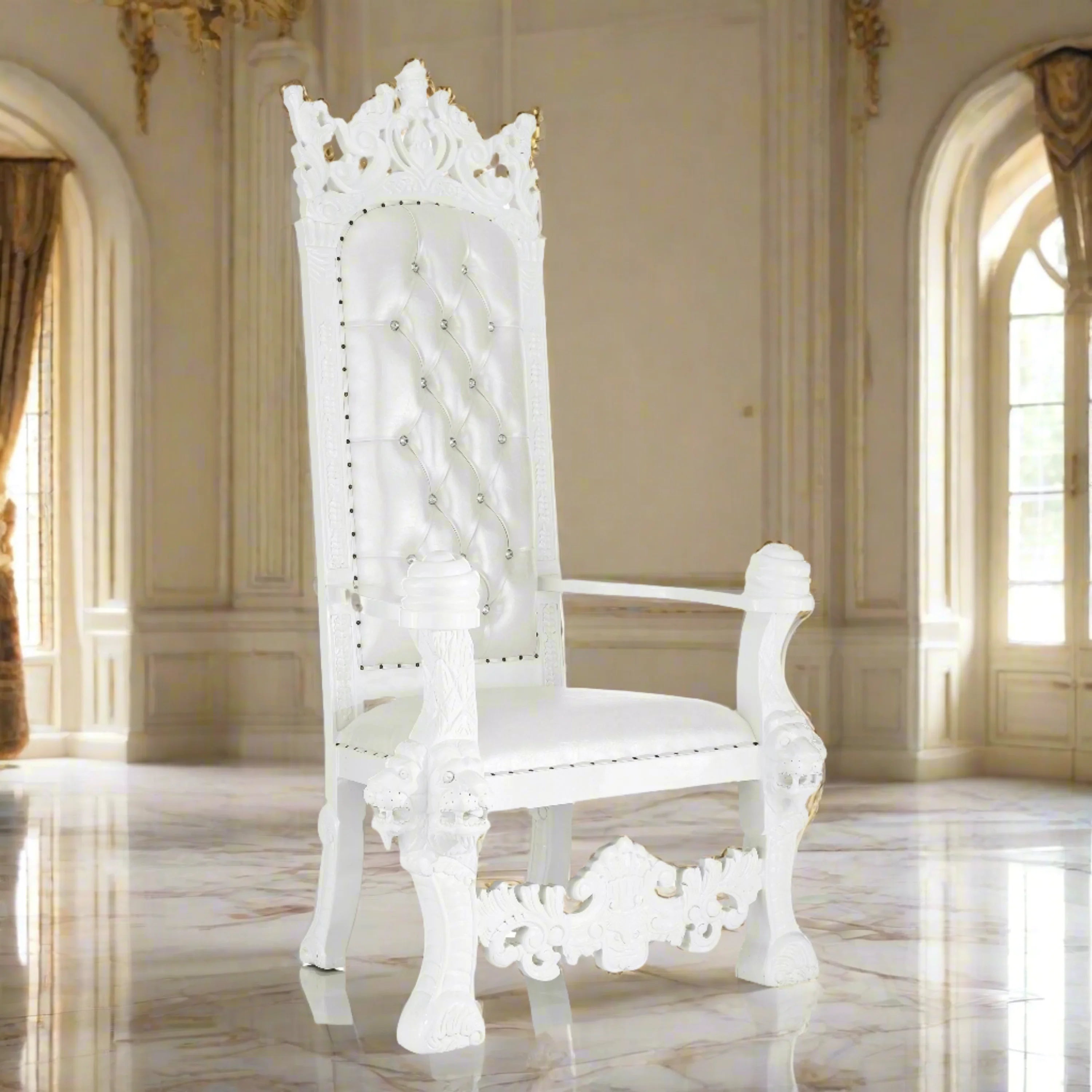 King Solomon Royal Throne Chair