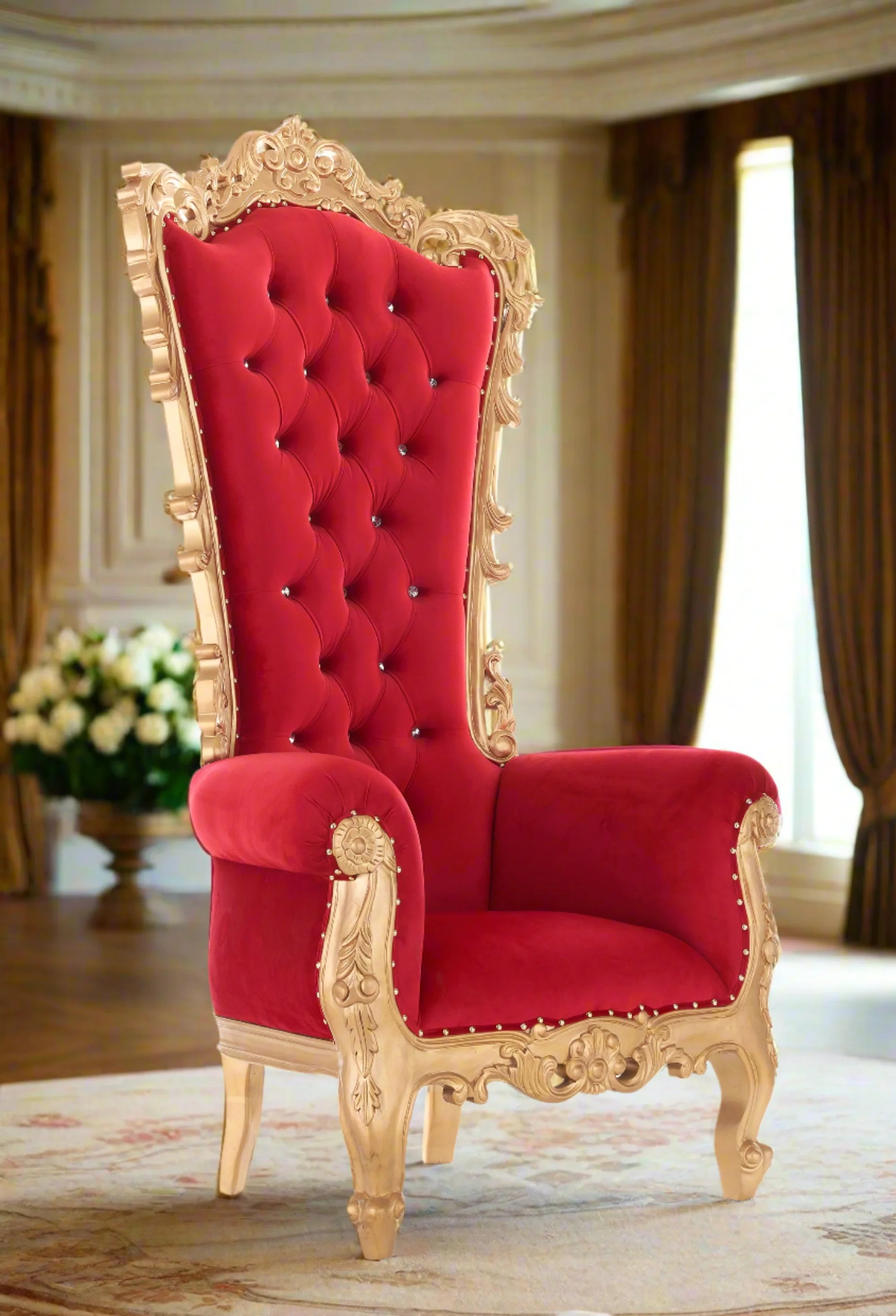 Noella Royal Throne Chair