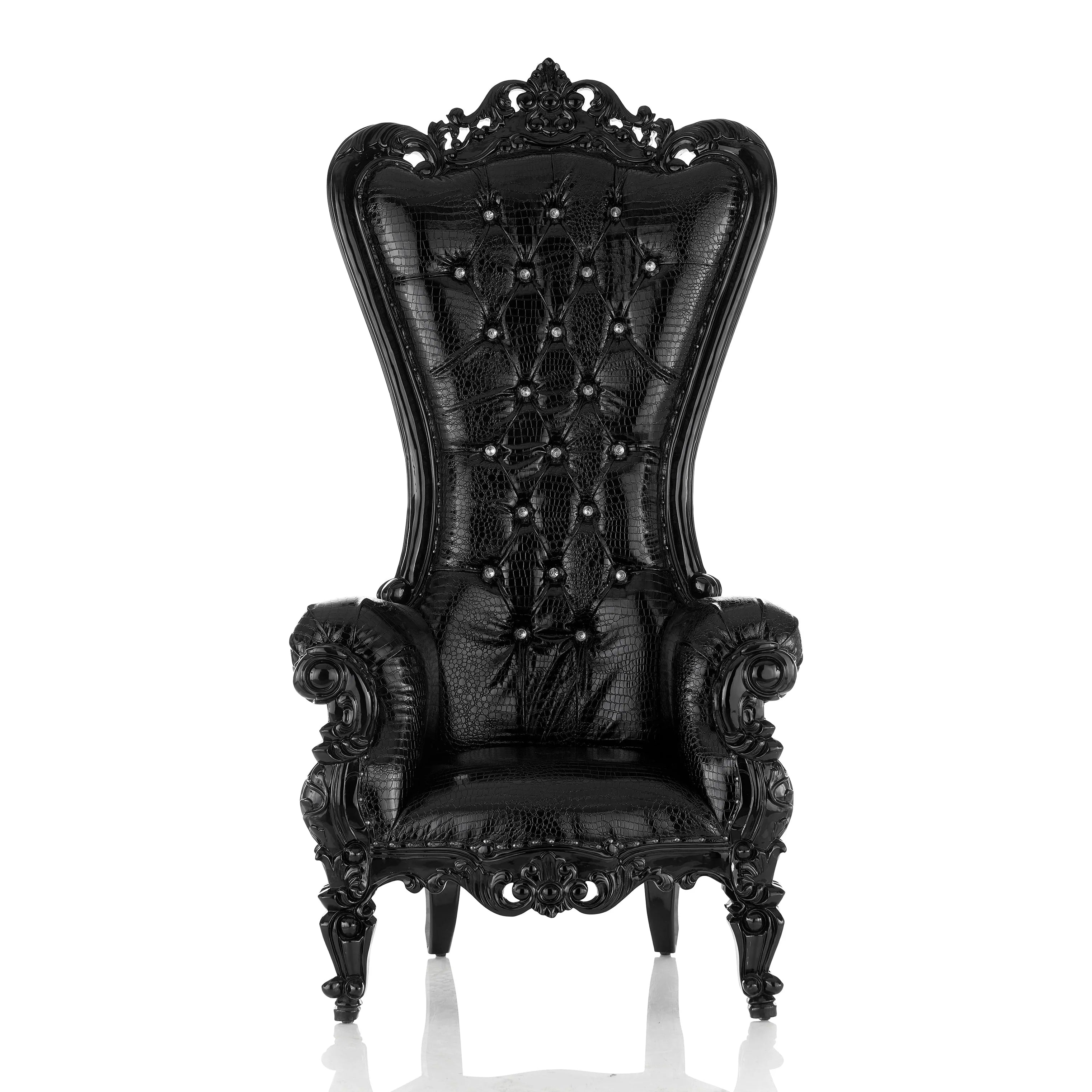 Chloe Throne Chair - Vinyl
